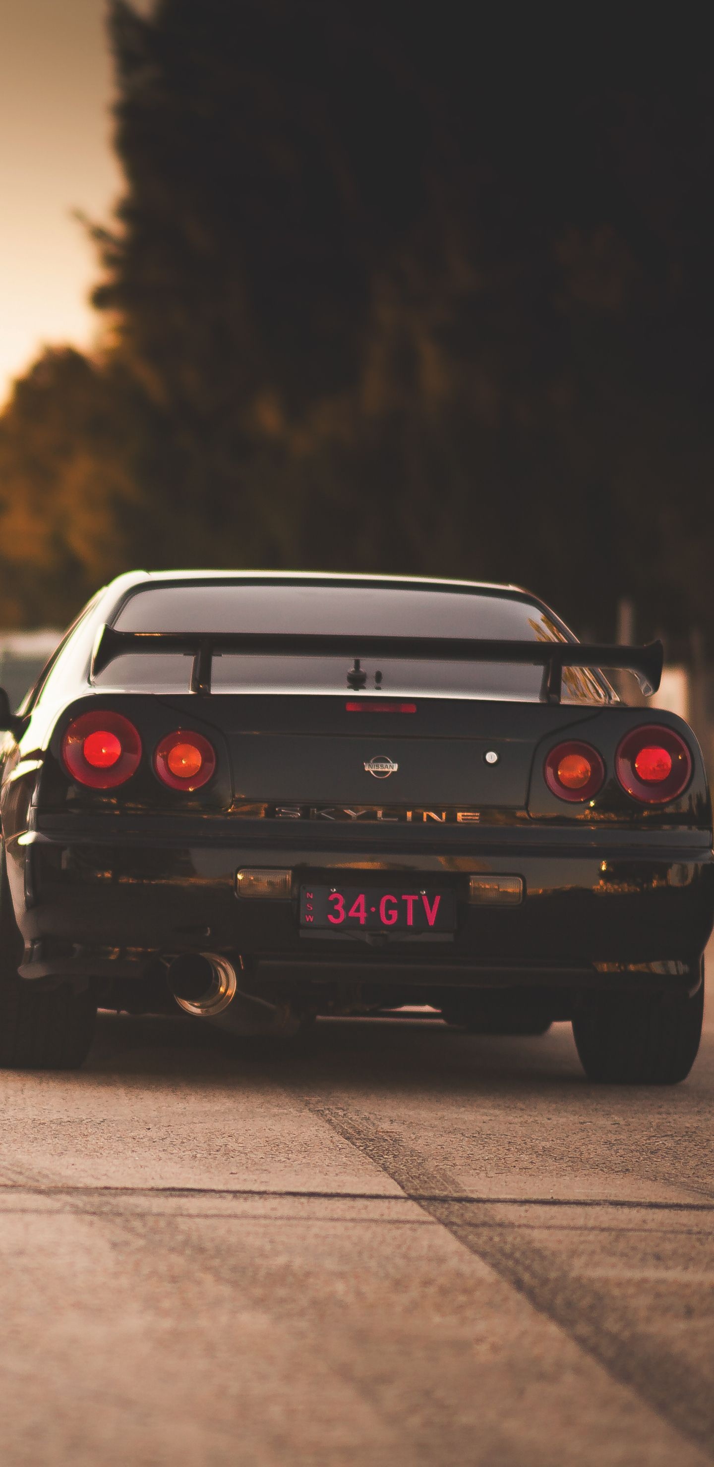 Skyline R34 GTV, Skyline Car Wallpaper, 1440x2960 HD Phone