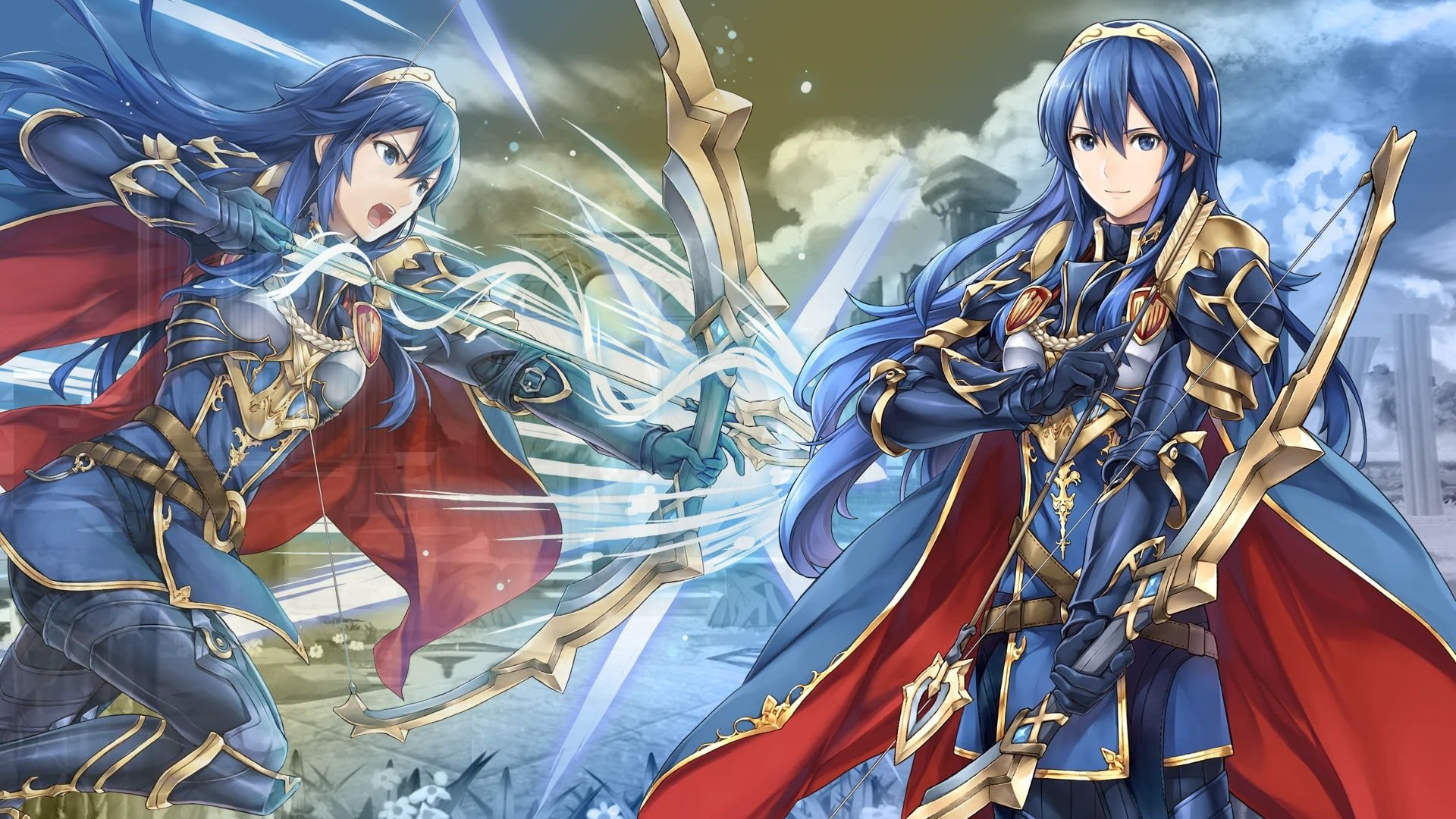 Fire Emblem Heroes, Lucina's heroic journey, Emblem's captivating design, Severa's legacy, 1920x1080 Full HD Desktop