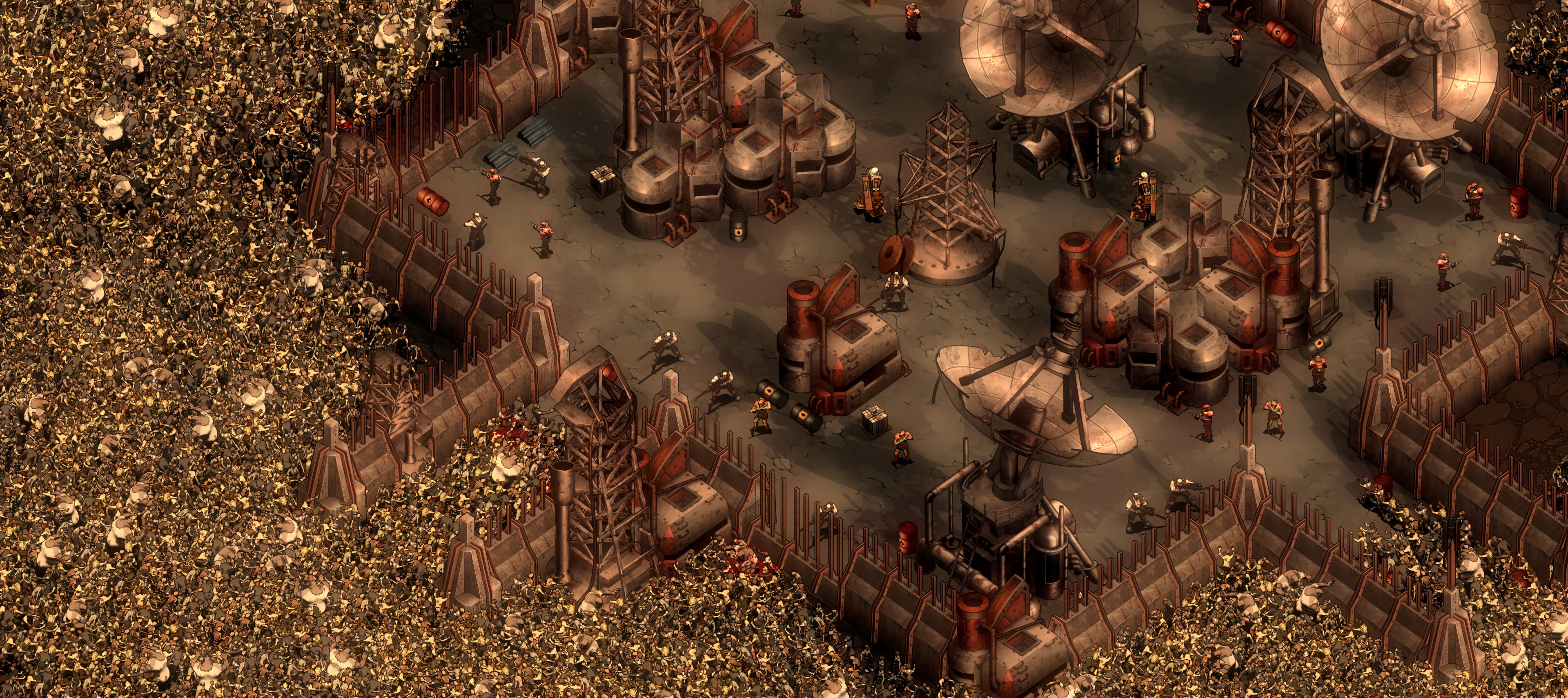 They Are Billions, HD Wallpaper, 3840x1710 Dual Screen Desktop