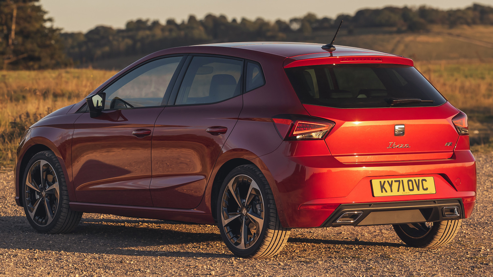 Seat Ibiza FR, 2021 model, Stylish design, Car enthusiast, 1920x1080 Full HD Desktop