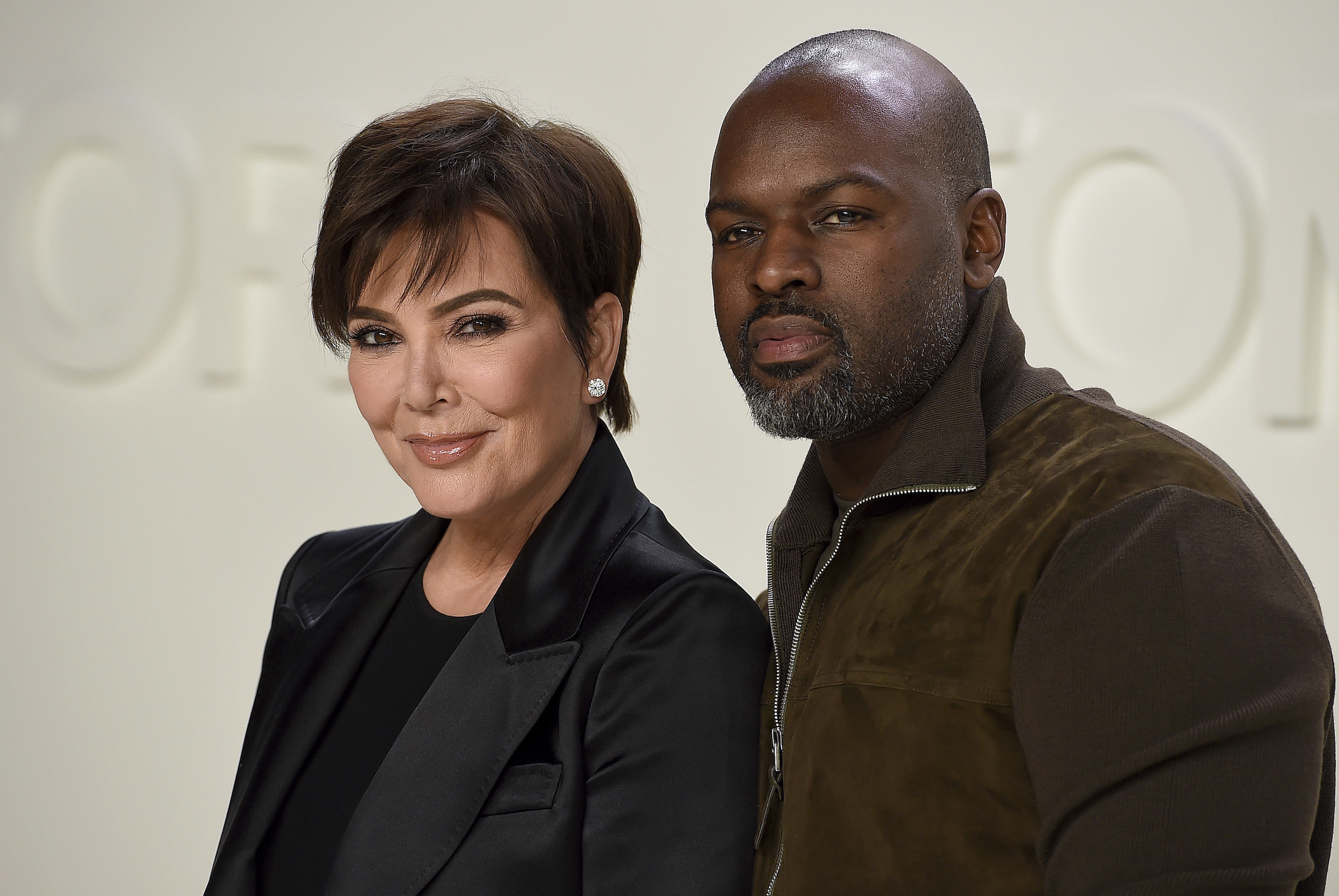 Kris Jenner, Corey Gamble in Blac Chyna vs Kardashians trial, 2100x1410 HD Desktop