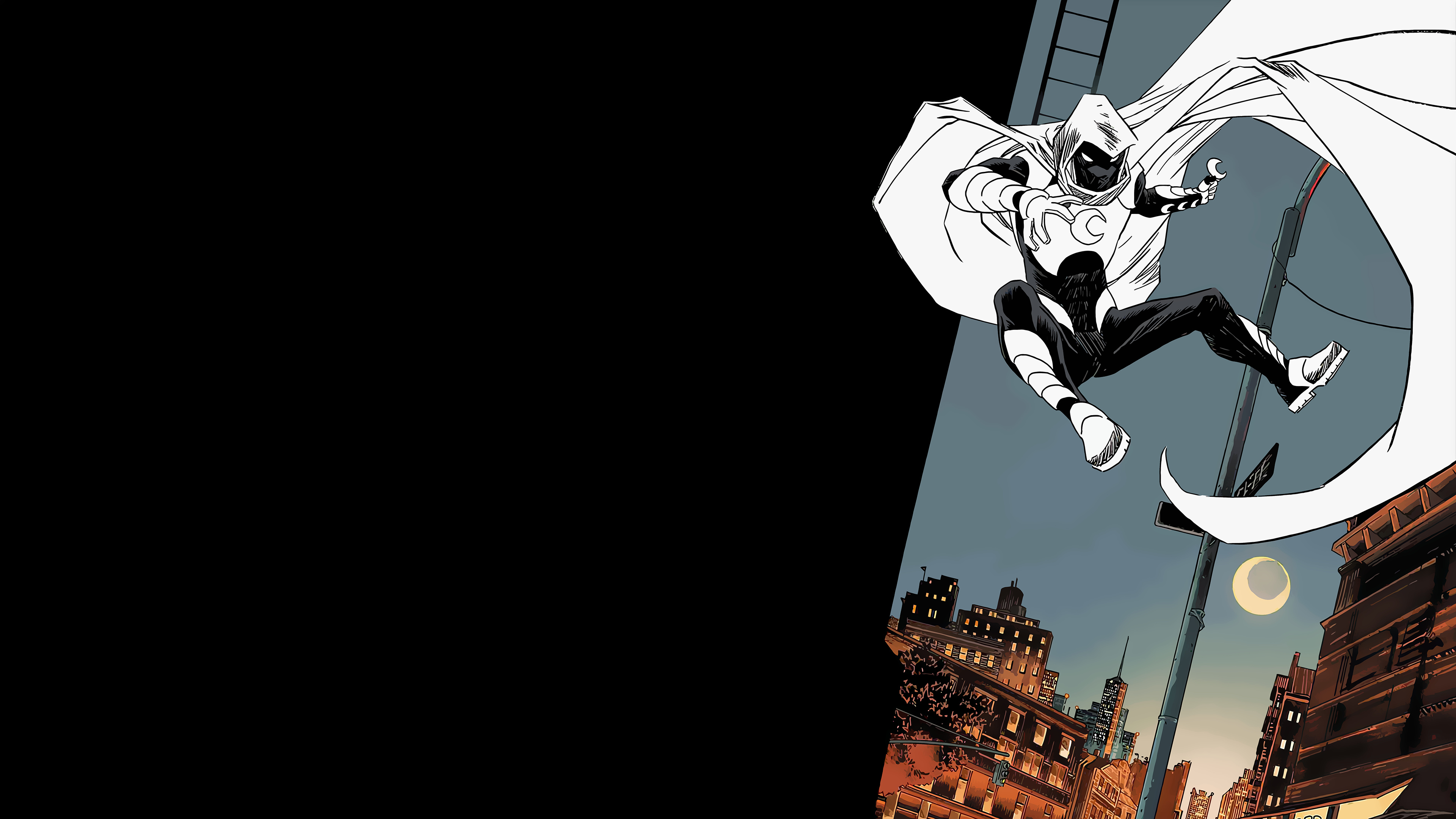 Jake Lockley comics, Moon Knight becomes a thing, Imgur wallpapers album, Fan-made, 3840x2160 4K Desktop