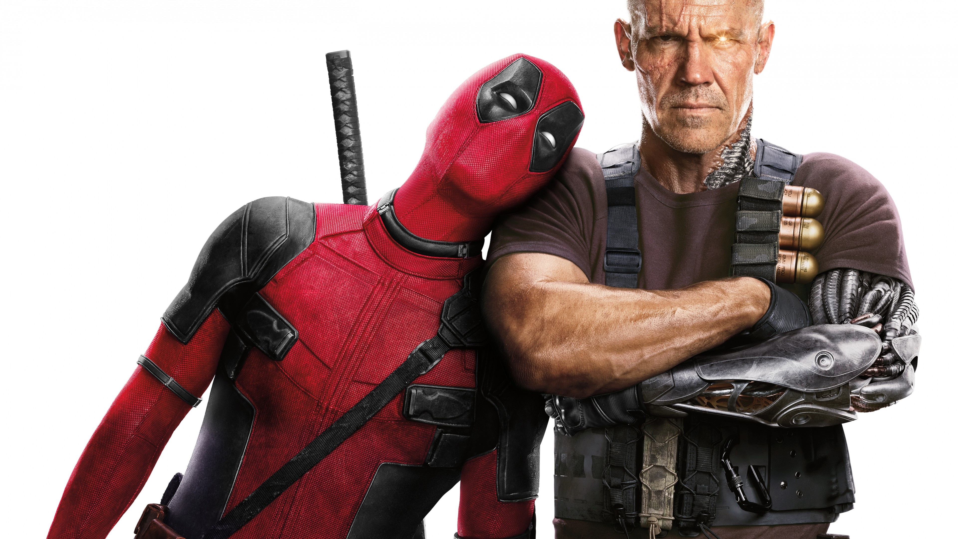 Deadpool 2, Ryan Reynolds, Josh Brolin, 5k movies, 3840x2160 4K Desktop