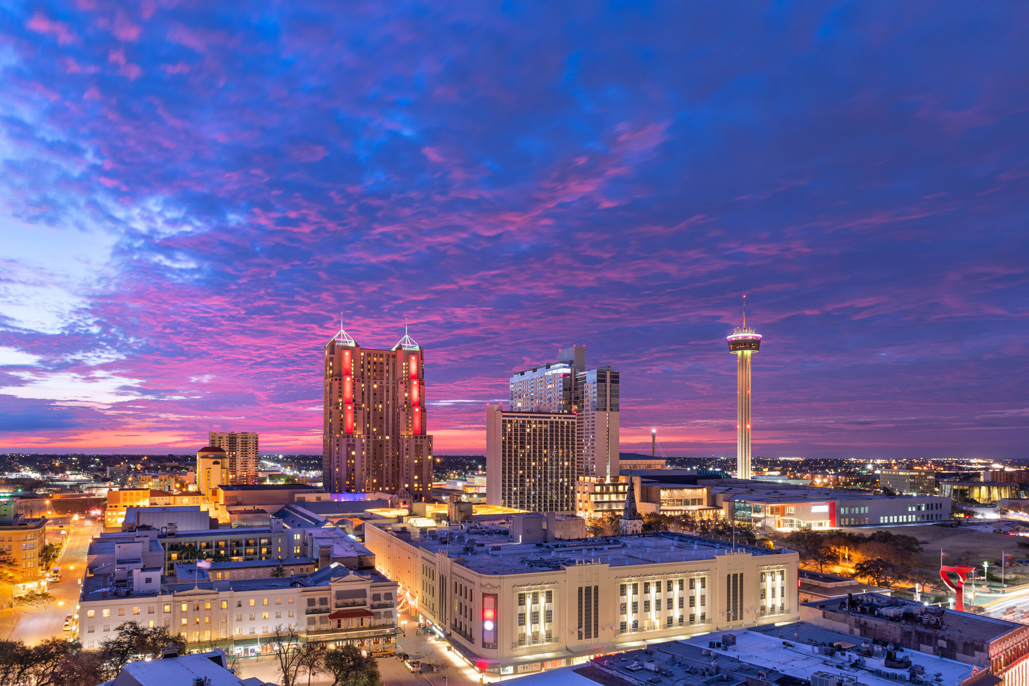 San Antonio Skyline, Travels, Contact us, Hicks Inc, 2000x1340 HD Desktop