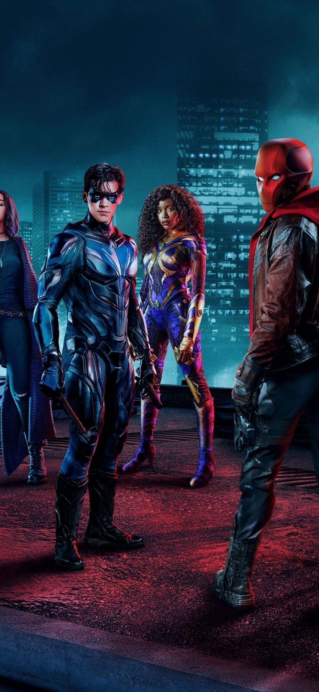 Titans TV series, 4K wallpaper, Season 3 preview, Cast members' images, 1290x2780 HD Phone