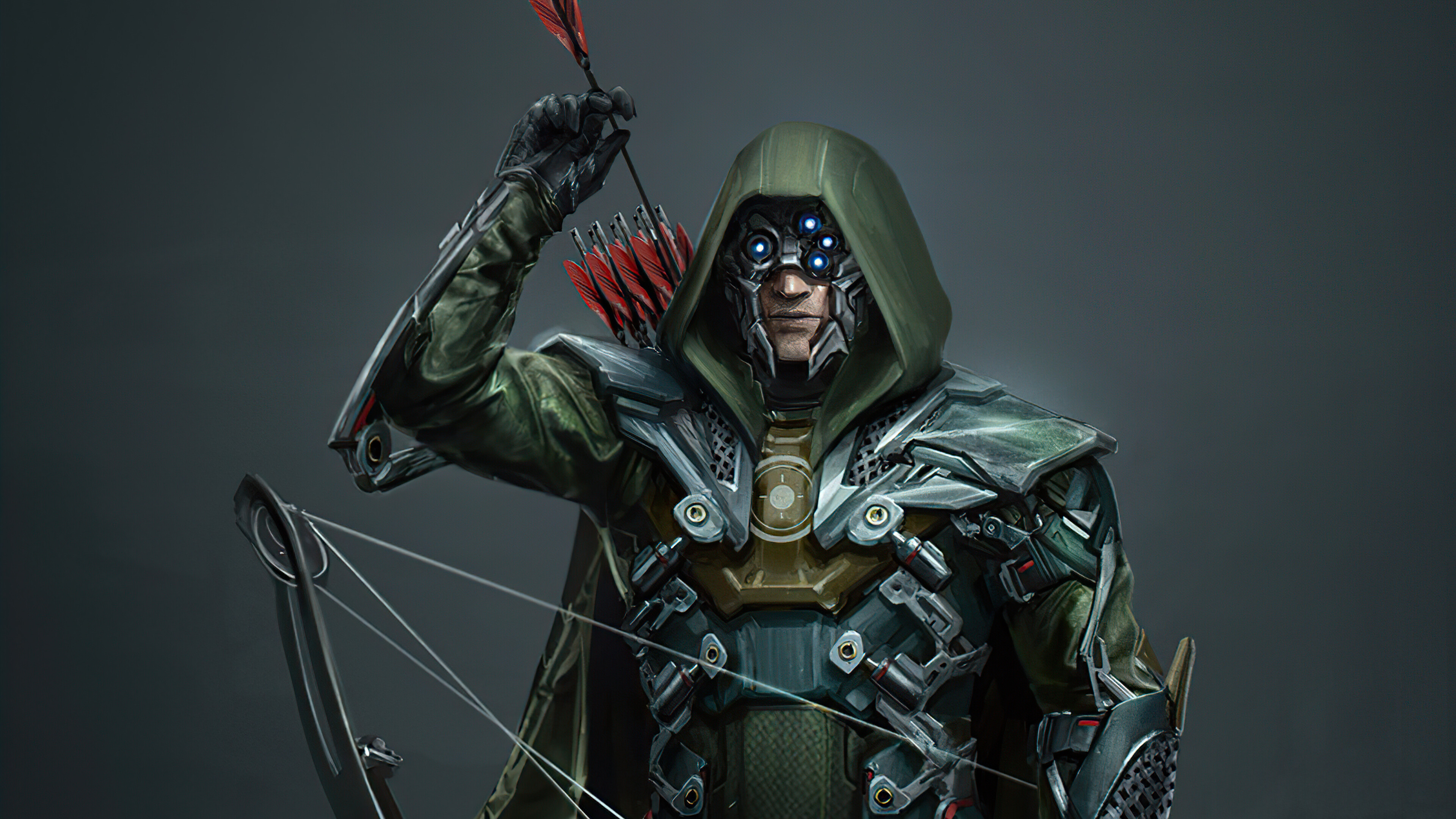 Injustice 2, Green Arrow Wallpaper, 3840x2160 4K Desktop