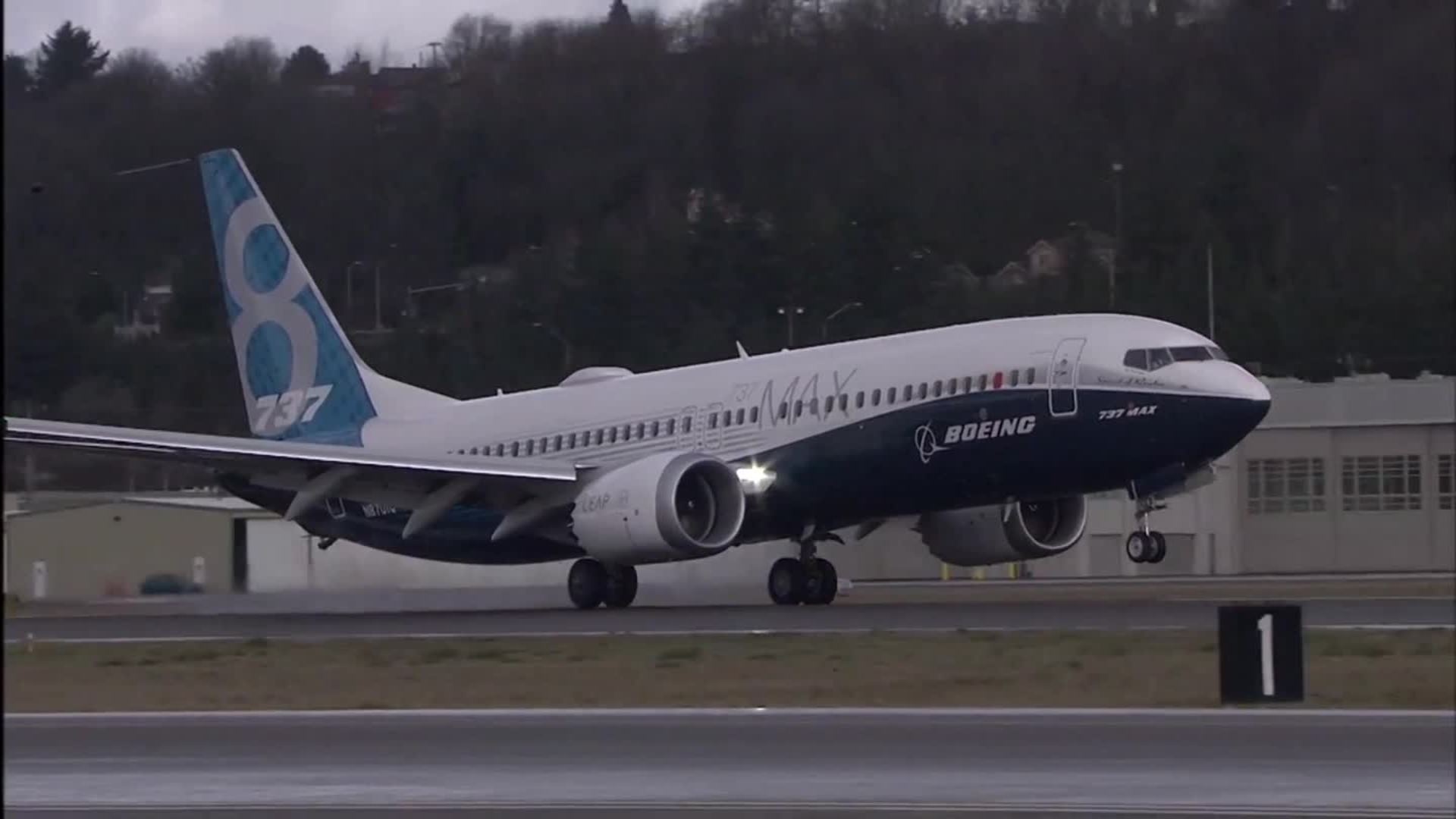 Boeing 737 MAX, Single sensor, Flagged 216 times, CNN, 1920x1080 Full HD Desktop