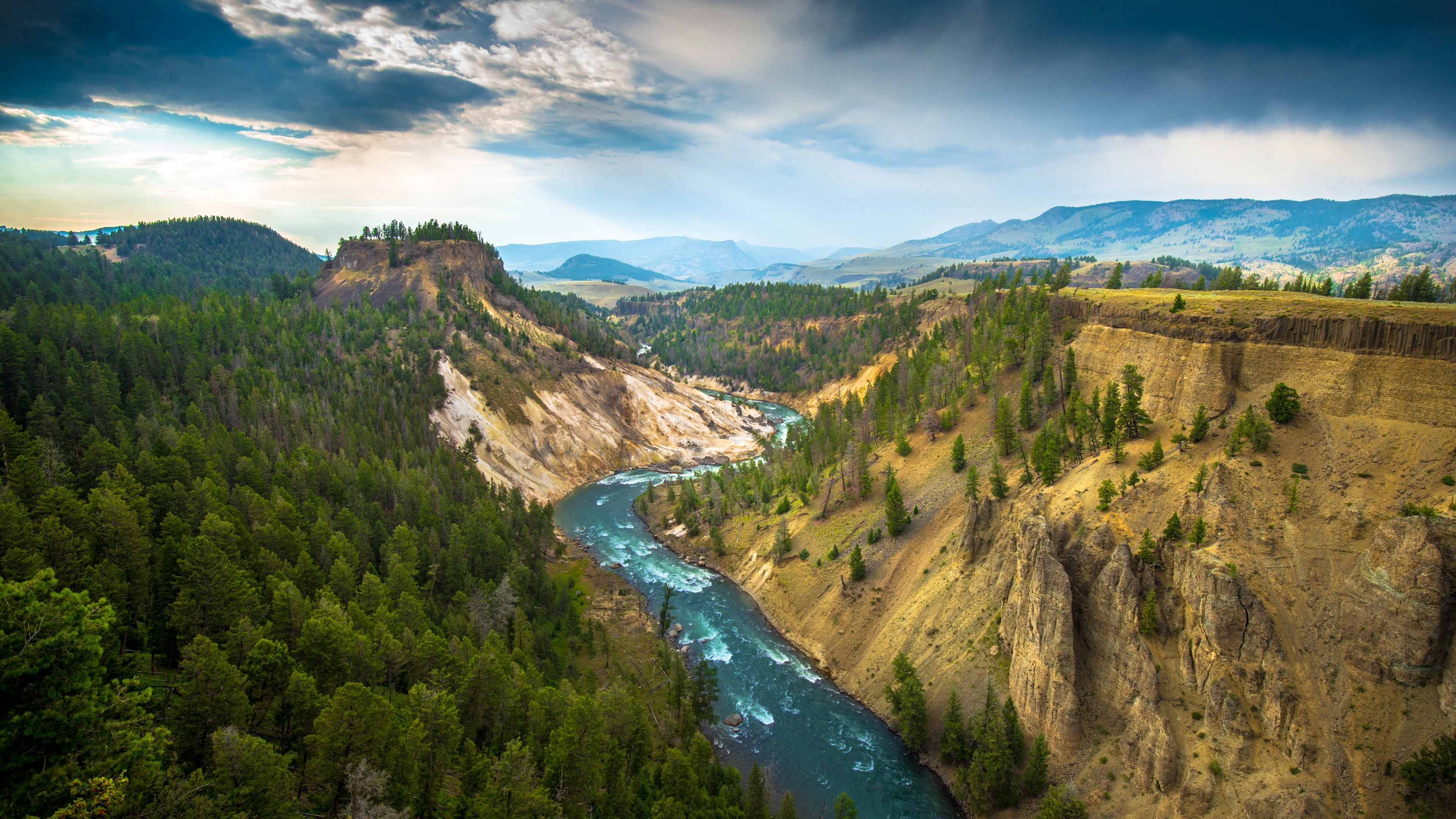 Yellowstone, USA Wallpaper, 3840x2160 4K Desktop