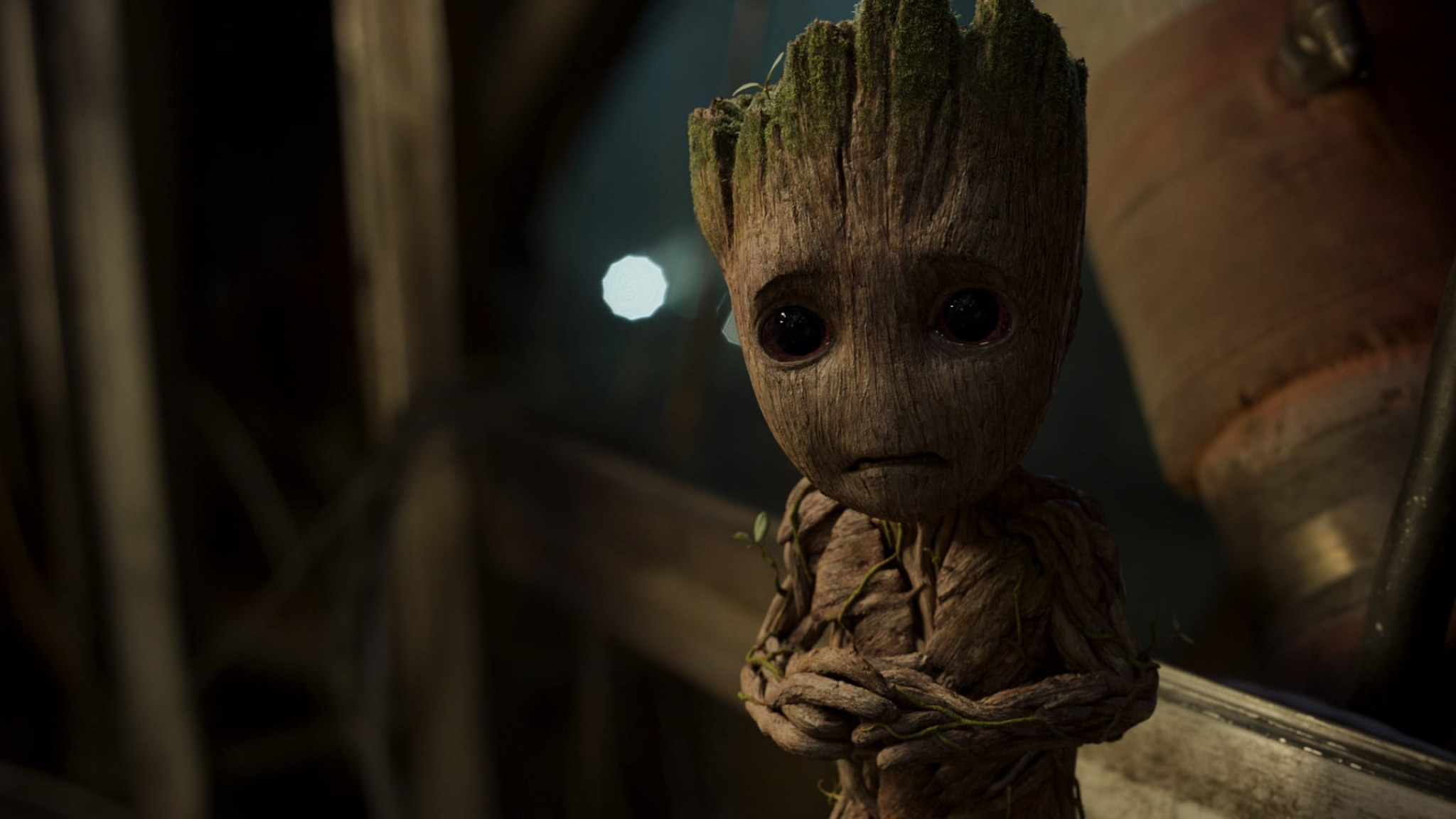 Groot character wallpaper, Marvel Comics, 2050x1160 HD Desktop