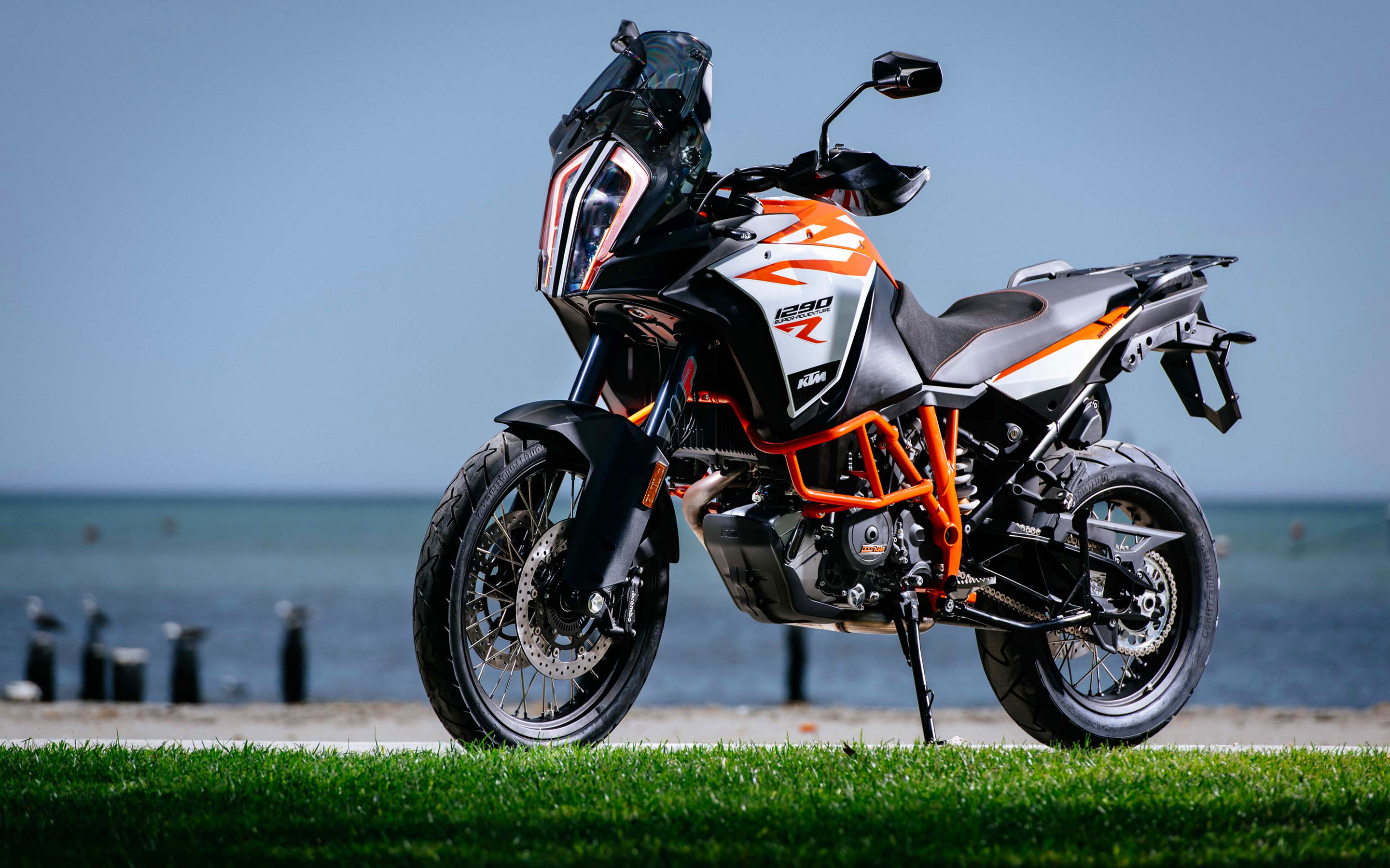 KTM 1290 Super Adventure R, Superbikes 2017, Offroad adventures, High-quality wallpapers, 2880x1800 HD Desktop