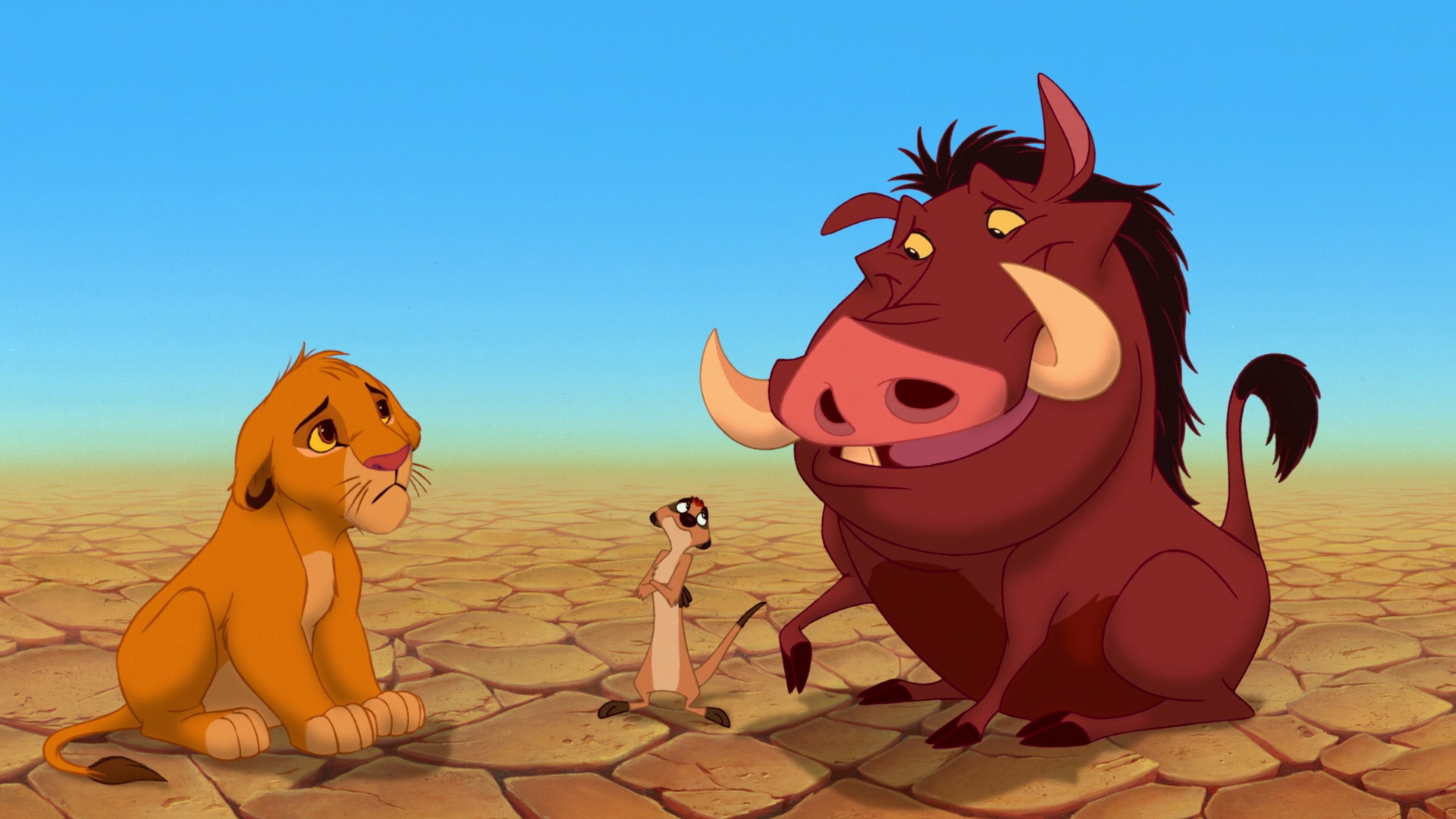 Hakuna Matata, Lion King remake, Seth Rogen and Billy Eicher, Timon and Pumbaa, 1920x1080 Full HD Desktop