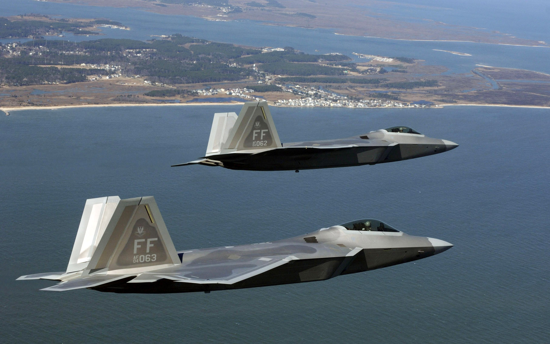 94th Fighter Squadron, F-22 Raptor Wallpaper, 1920x1200 HD Desktop