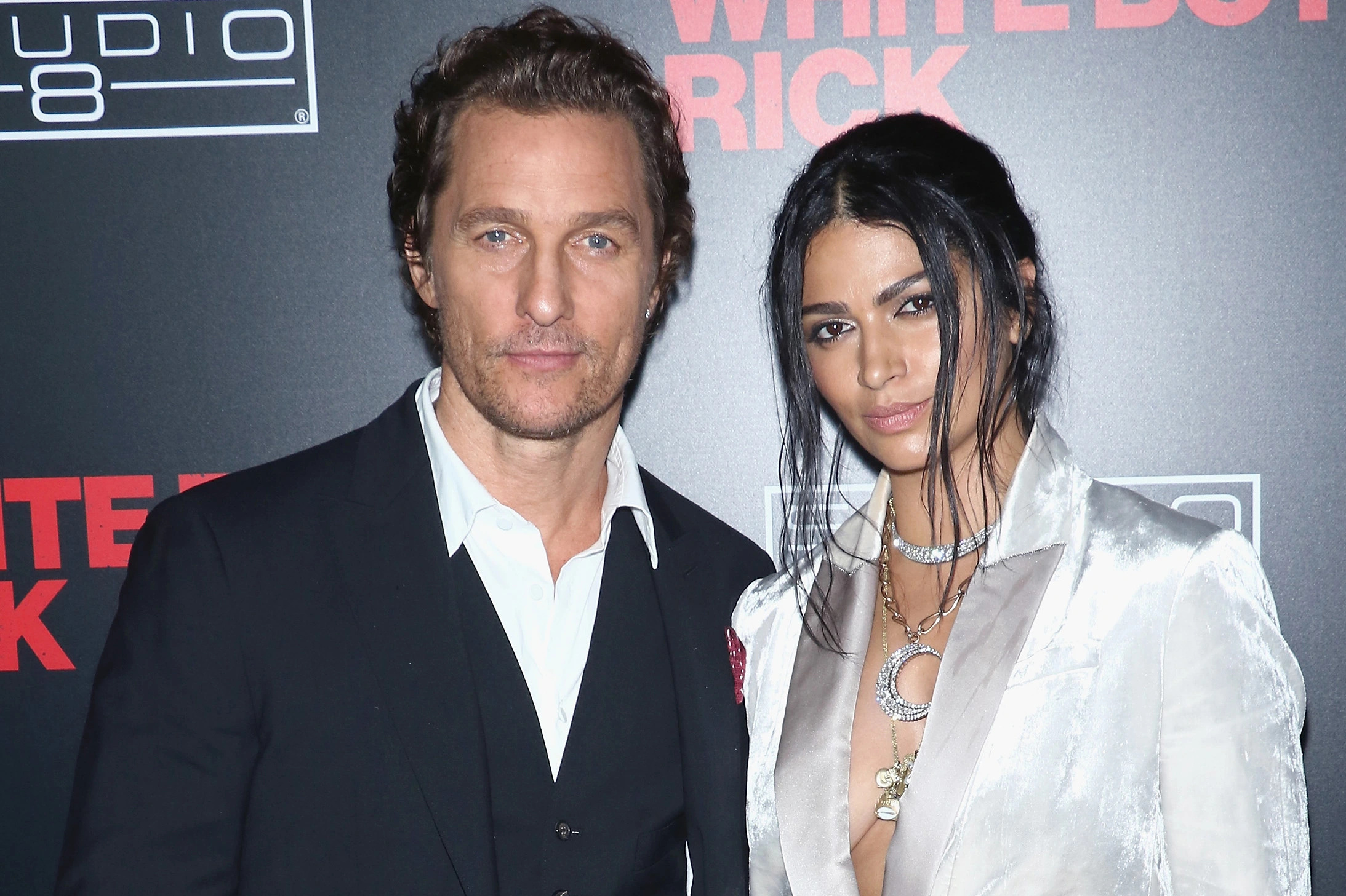 Matthew McConaughey, Camila Alves, Dance floor fun, Social event, 2190x1460 HD Desktop