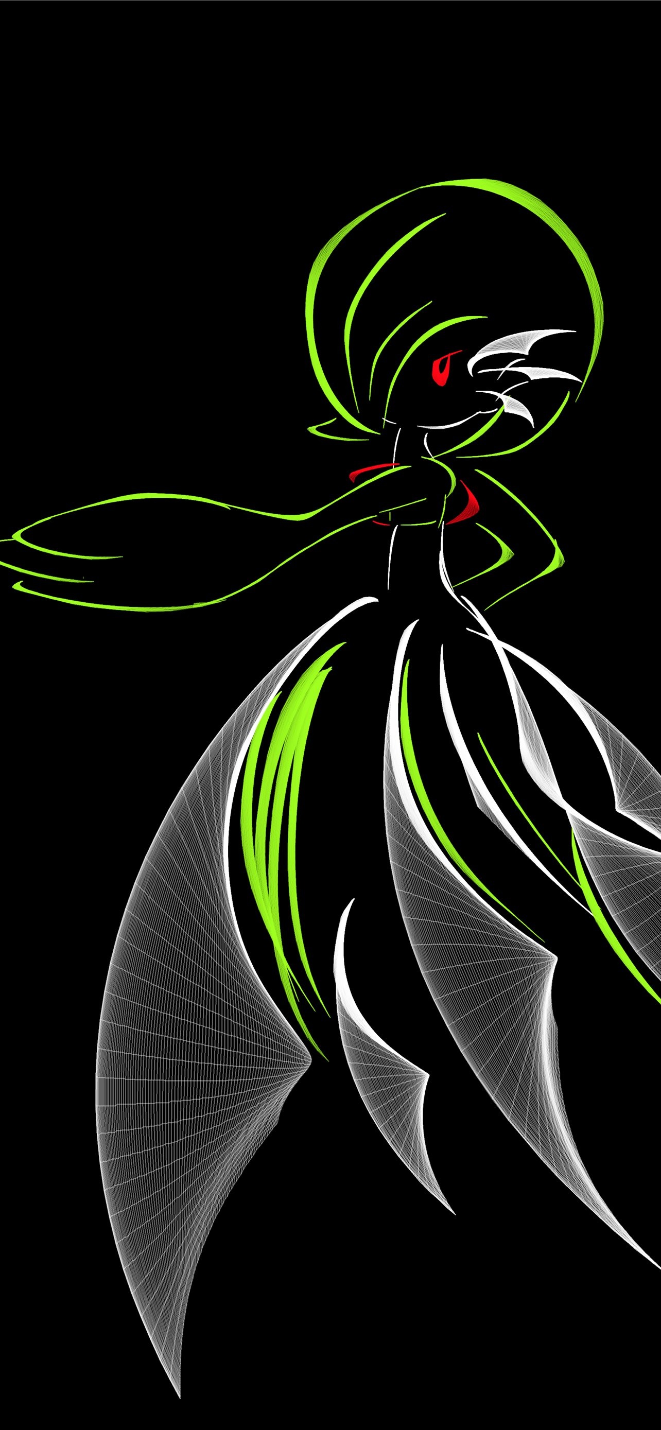 Gardevoir HD iPhone wallpapers, Graceful fairy-type, Dazzling presence, Mystical aura, 1290x2780 HD Phone