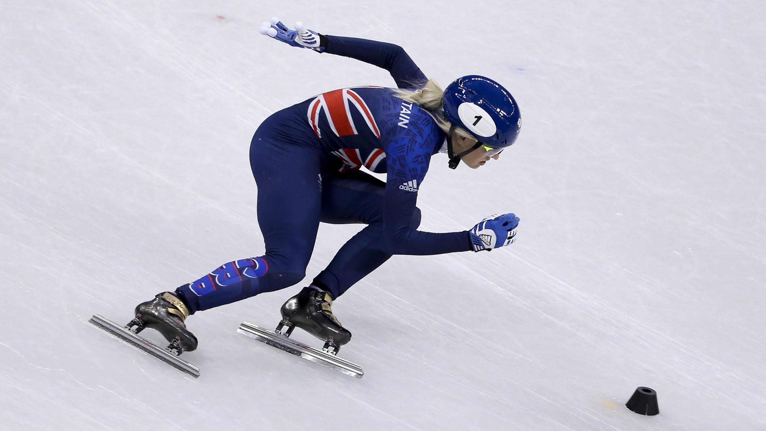 Elise Christie, Short-track Speed Skating Wallpaper, 2560x1440 HD Desktop