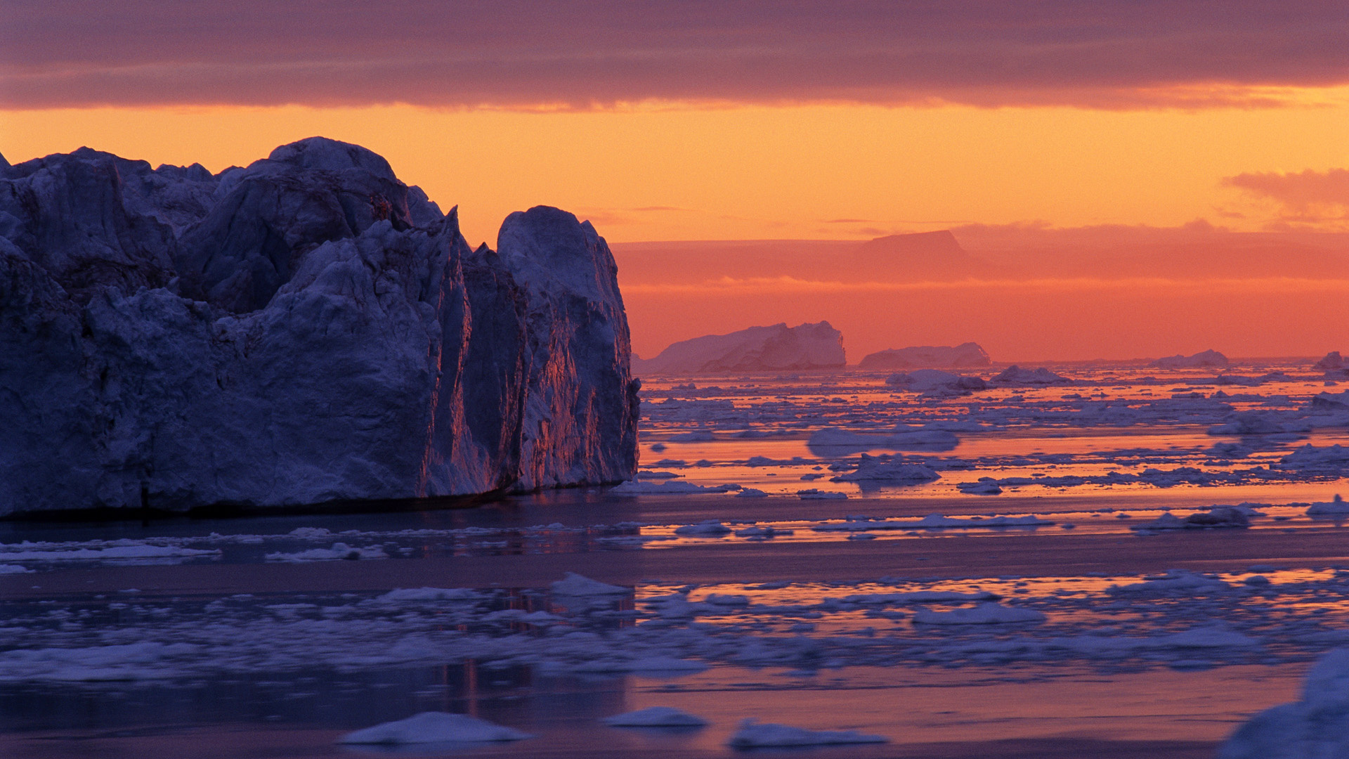 Greenland, Travels, Disko Bay, Martin Ruegner, 1920x1080 Full HD Desktop