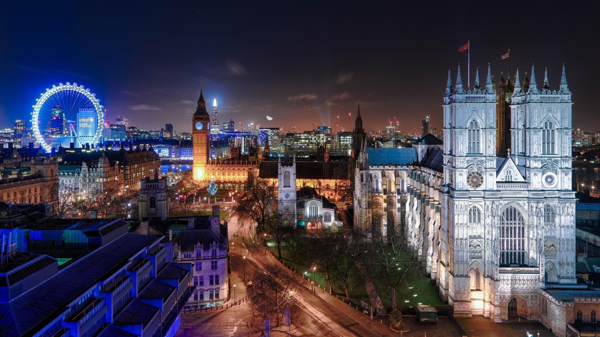 Westminster Abbey, London Wallpaper, 1920x1080 Full HD Desktop