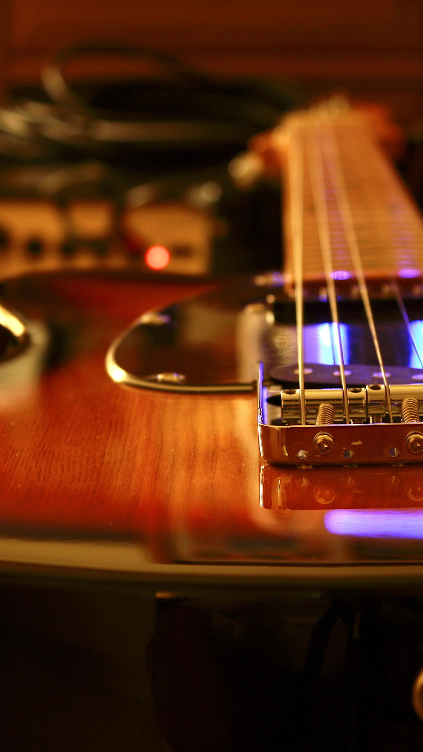 Brown Fender Telecaster, Guitars Wallpaper, 1440x2560 HD Phone