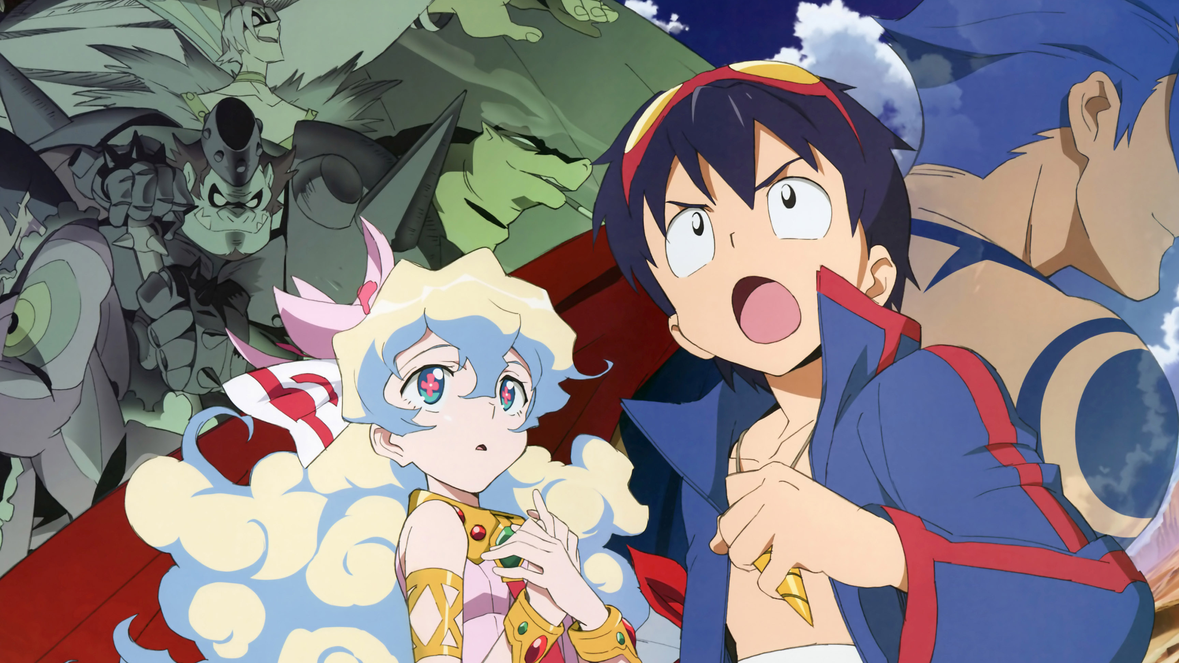 Tengen Toppa Gurren Lagann, Anime wallpapers, 3840x2160 4K Desktop