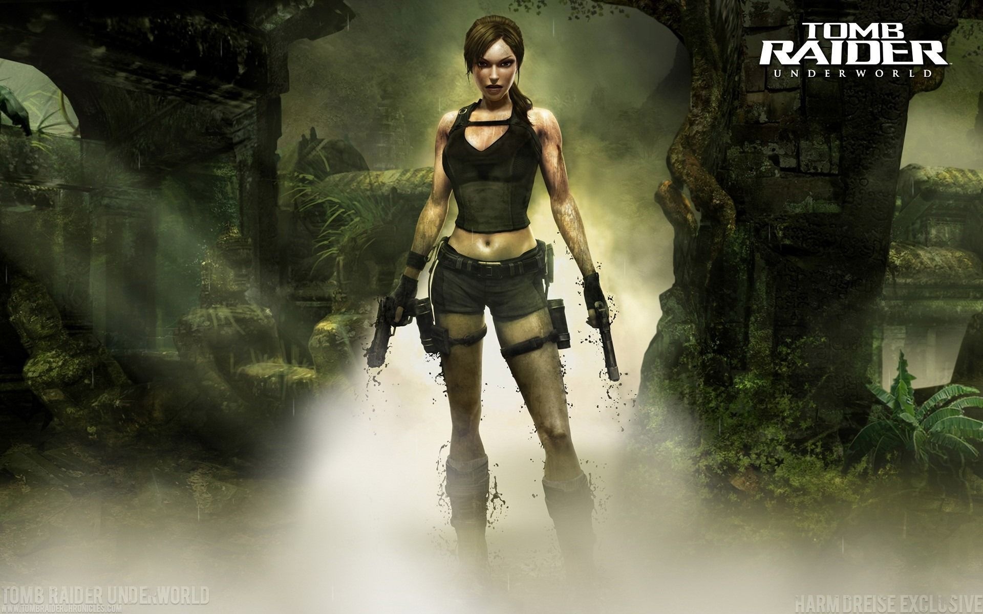 Tomb Raider: Underworld wallpapers, Game backgrounds, Epic visuals, Virtual journey, 1920x1200 HD Desktop