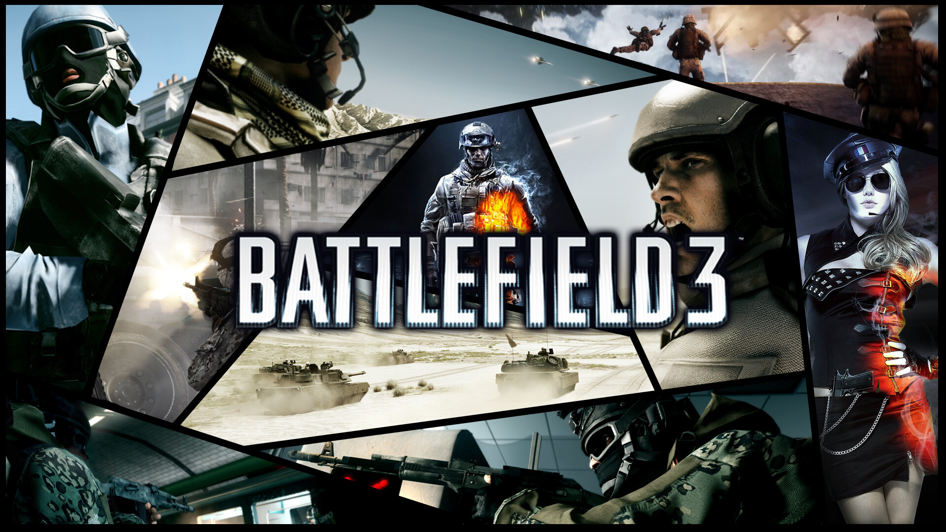 Logo, Battlefield 3 Wallpaper, 1920x1080 Full HD Desktop