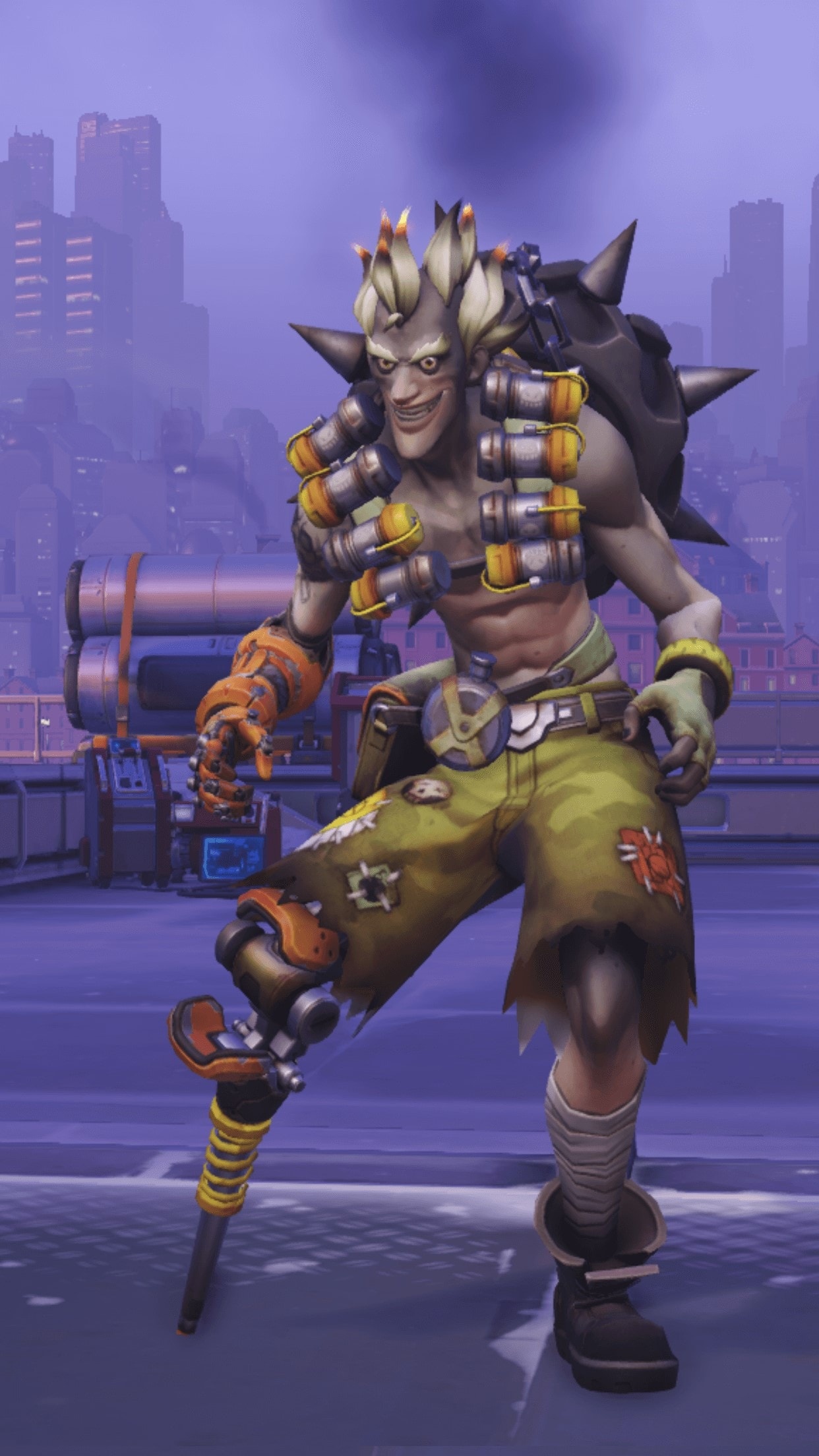 Junkrat, Overwatch wallpaper, HD quality, Free download, 1250x2210 HD Phone