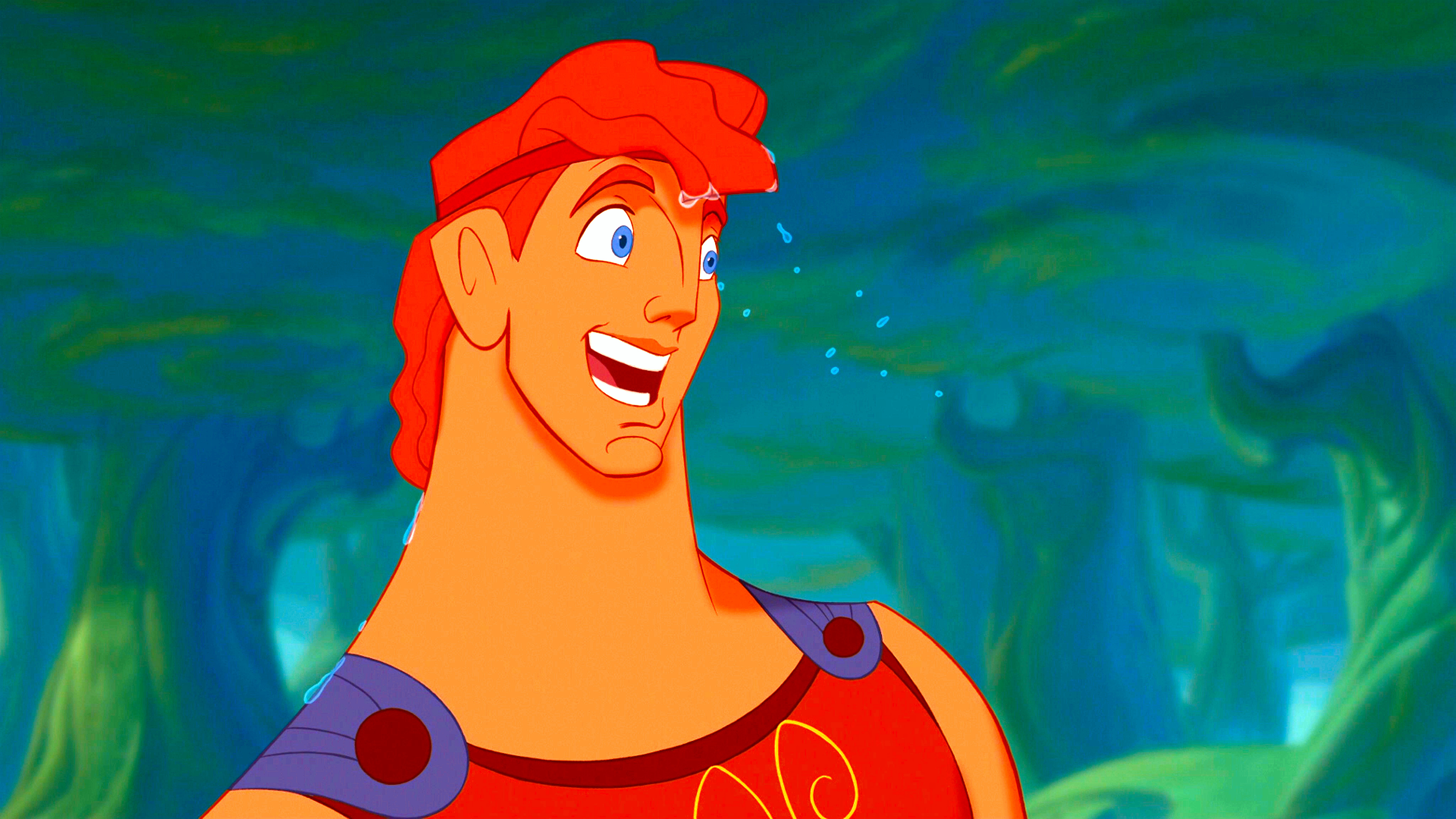 Animation classic, Disney characters, Hercules figurine, Walt Disney Screencaps, 3840x2160 4K Desktop