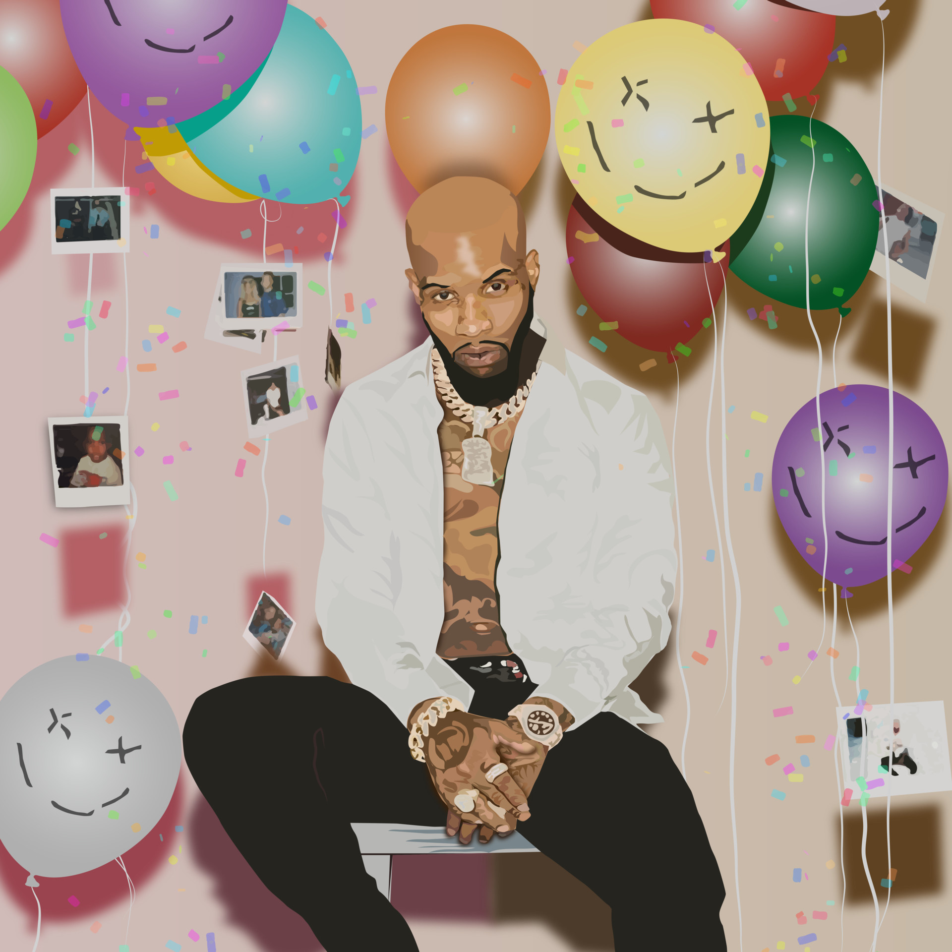 ArtStation - Tory Lanez | Memories Don't Die Album Cover Promo 1920x1920