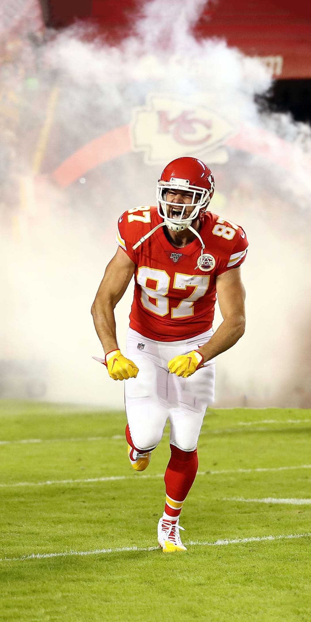 Travis Kelce, American Football Wallpaper, 1080x2160 HD Phone