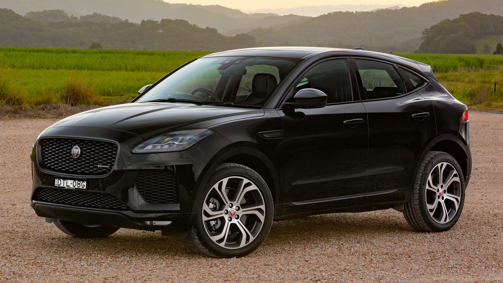 Jaguar E-PACE, Dynamic performance, Striking design, Exhilarating drive, 1920x1080 Full HD Desktop