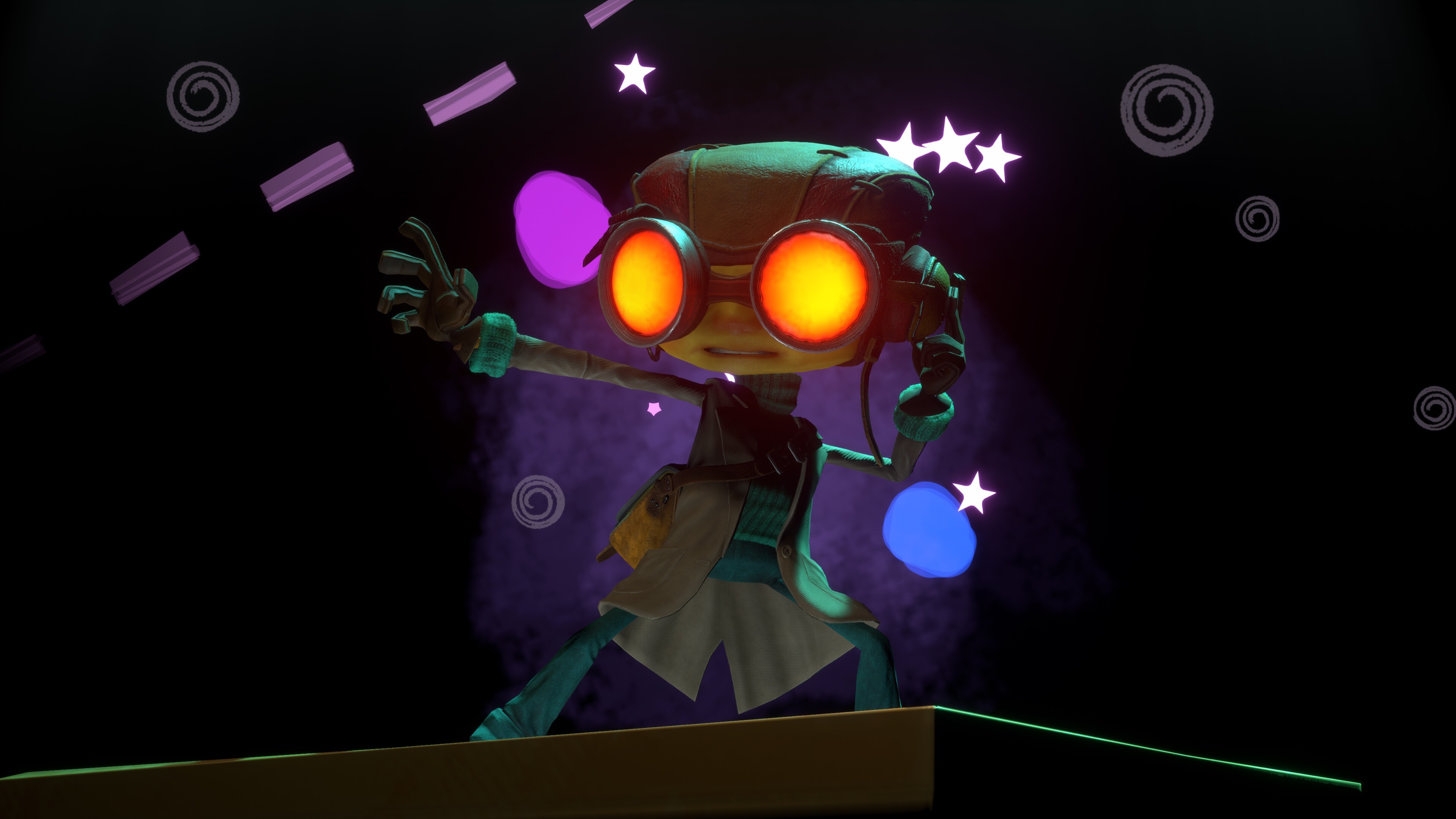 Psychonauts 2, Mind-bending adventure, Immersive 4K visuals, Double Fine Productions, 3840x2160 4K Desktop