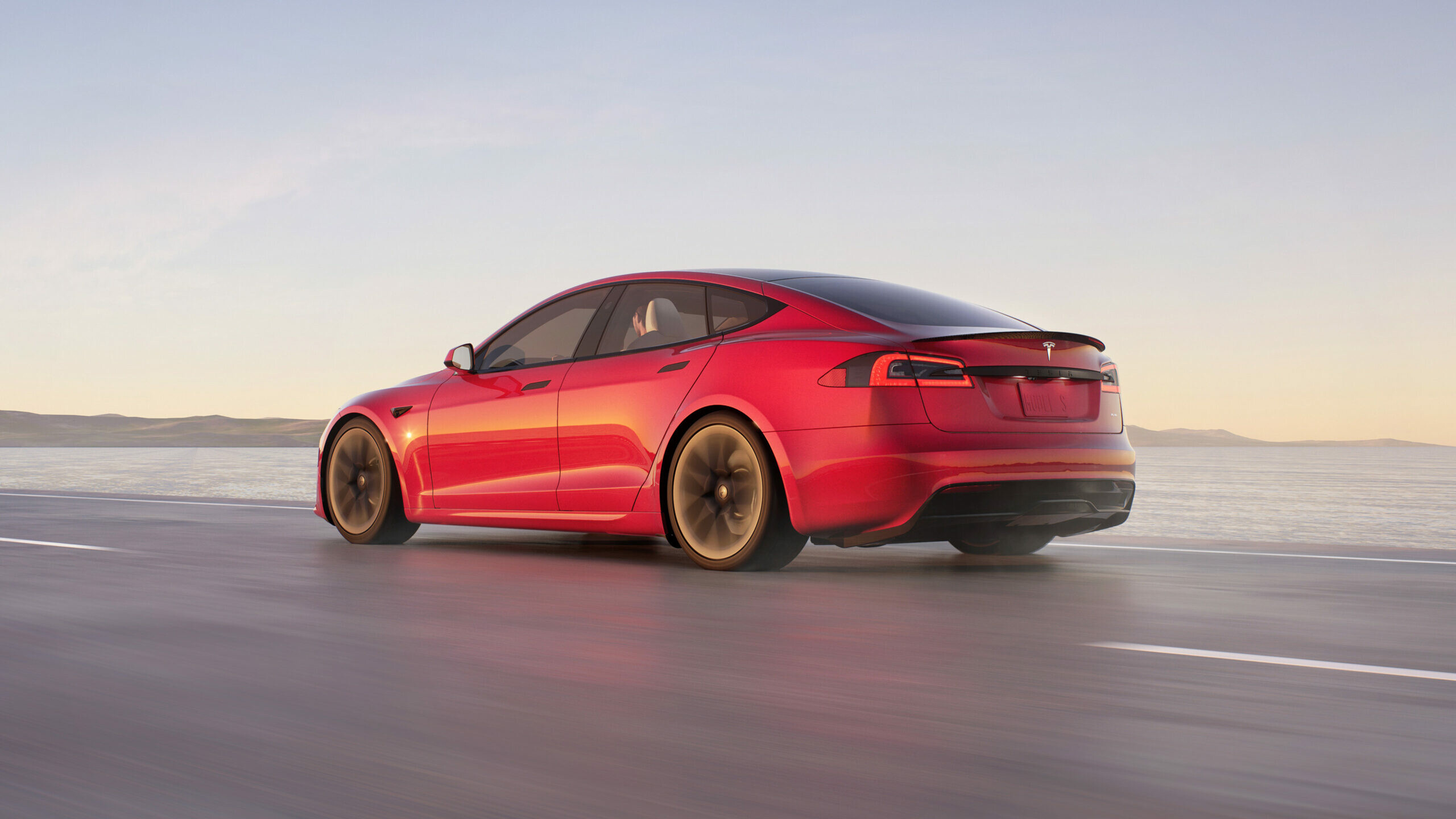 Tesla Model S, 2021 Plaid, Wallpapers, Supercars, 2560x1440 HD Desktop