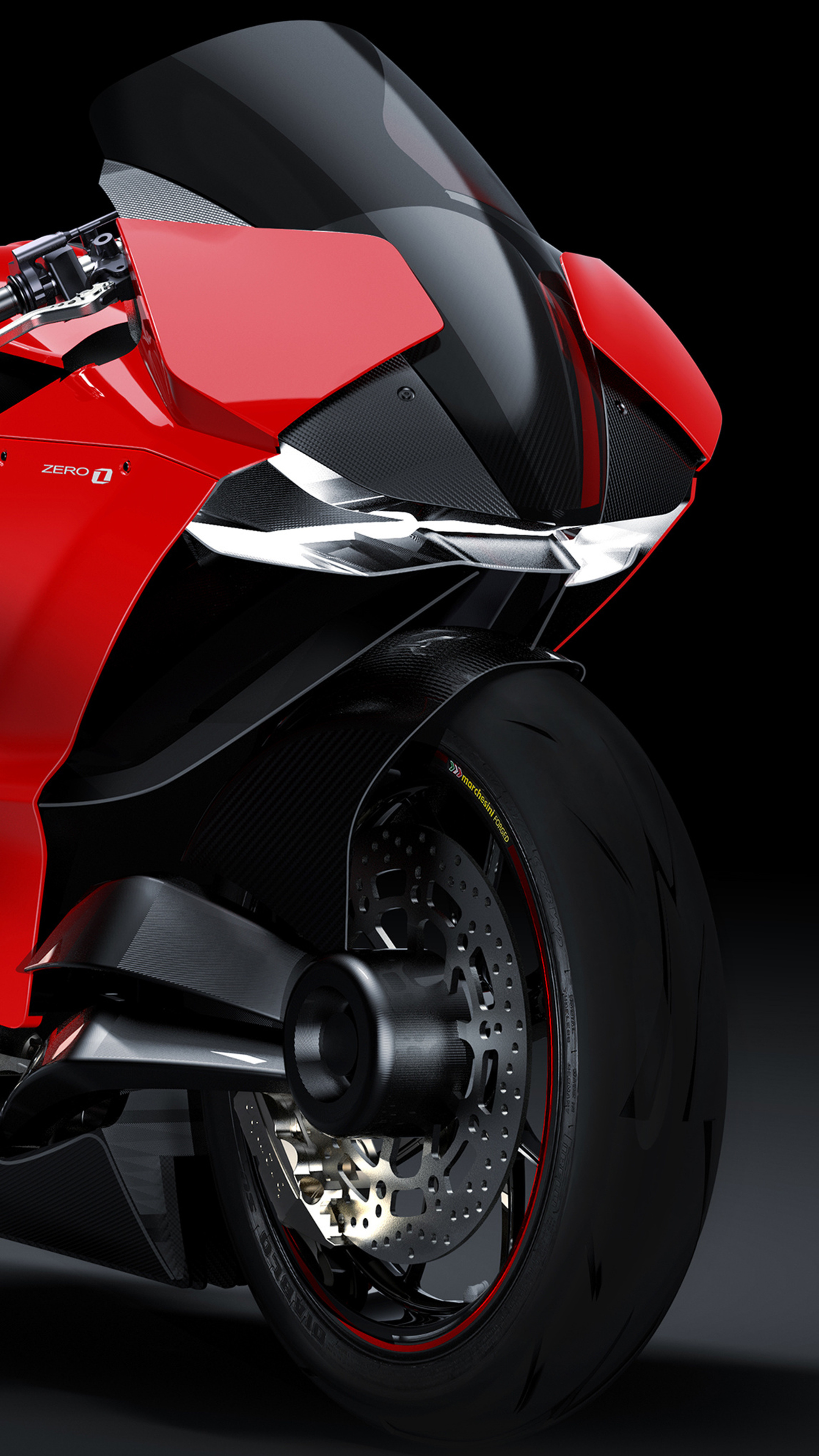 Ducati Zero Electric, Superbikes Wallpaper, 2160x3840 4K Phone