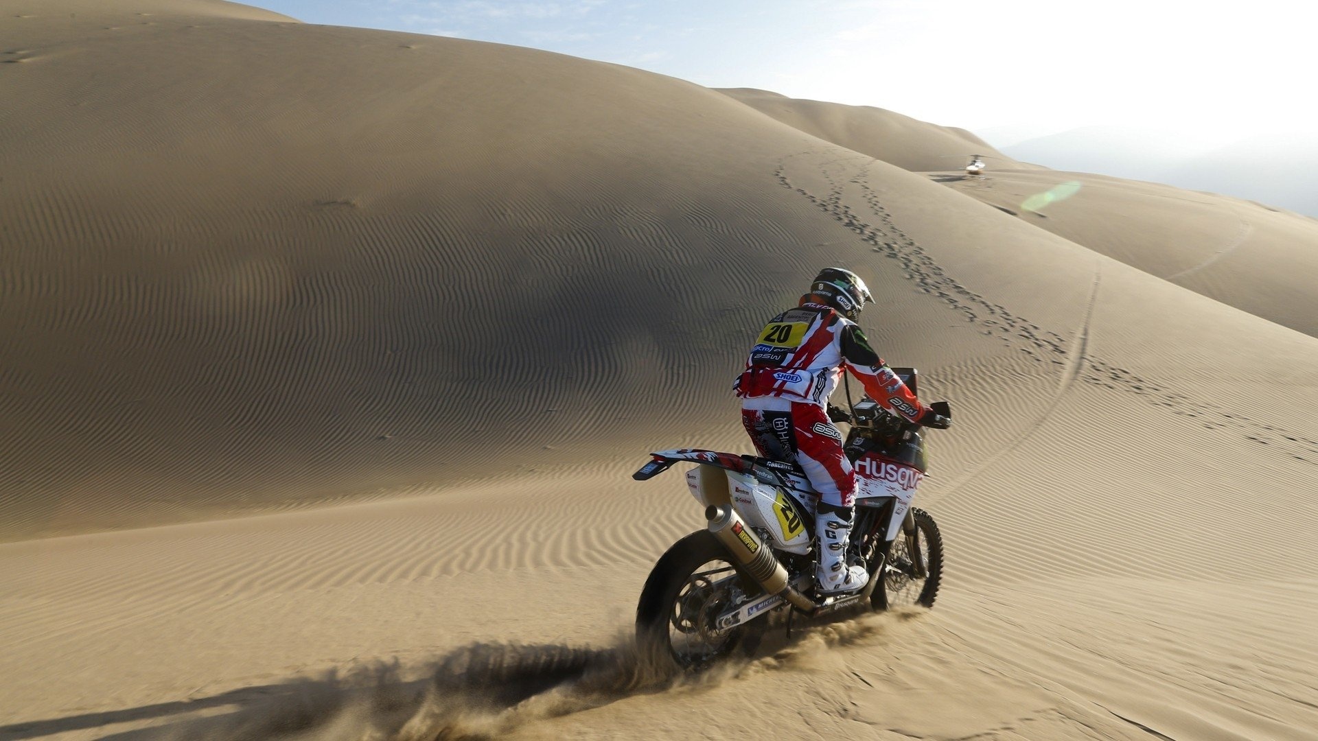 TE449 RR Dakar, Husqvarna Bikes Wallpaper, 1920x1080 Full HD Desktop