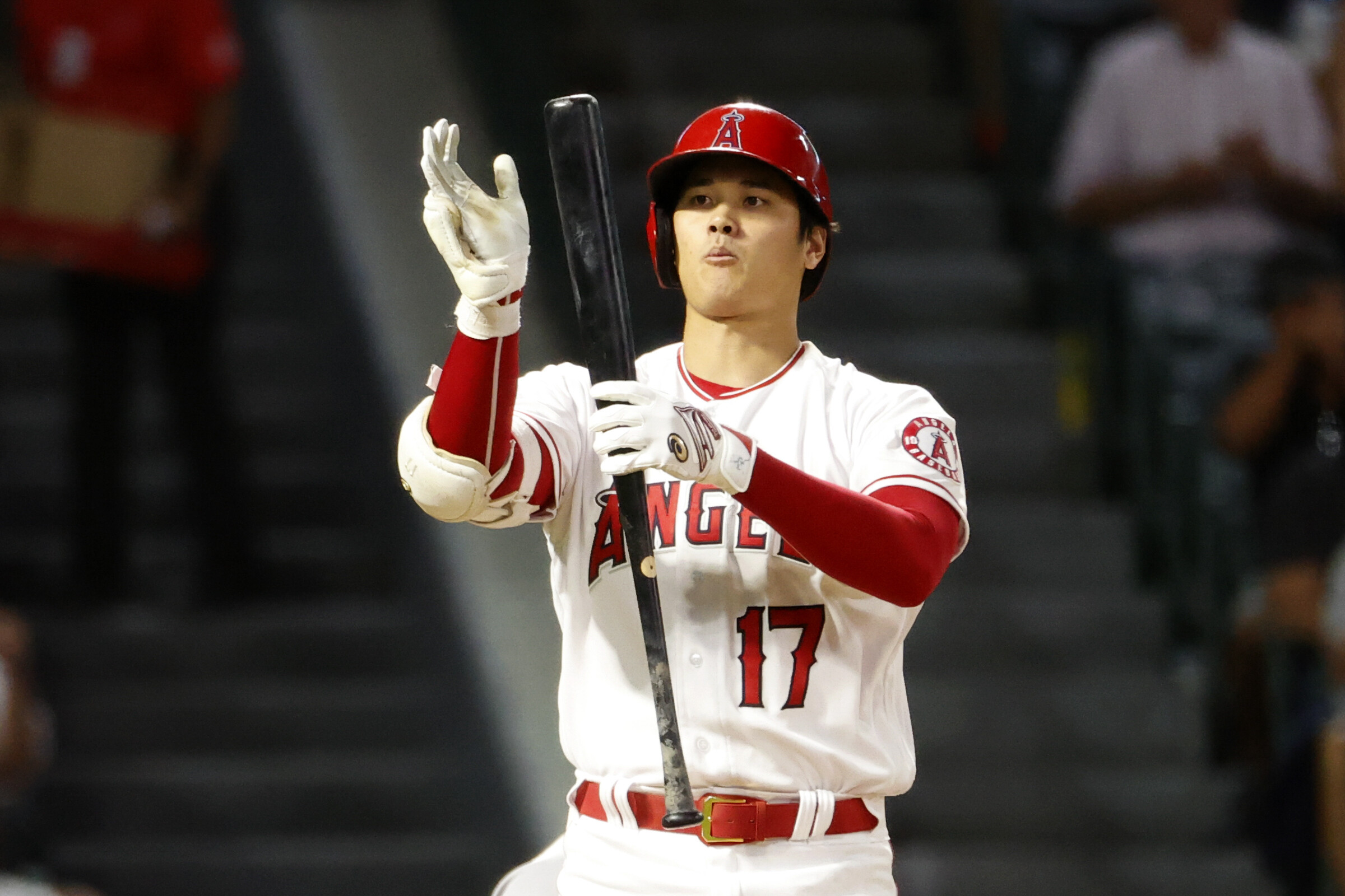 Shohei Ohtani, Angelic performance, Setback for Mike Trout, Boston Globe coverage, 2400x1600 HD Desktop