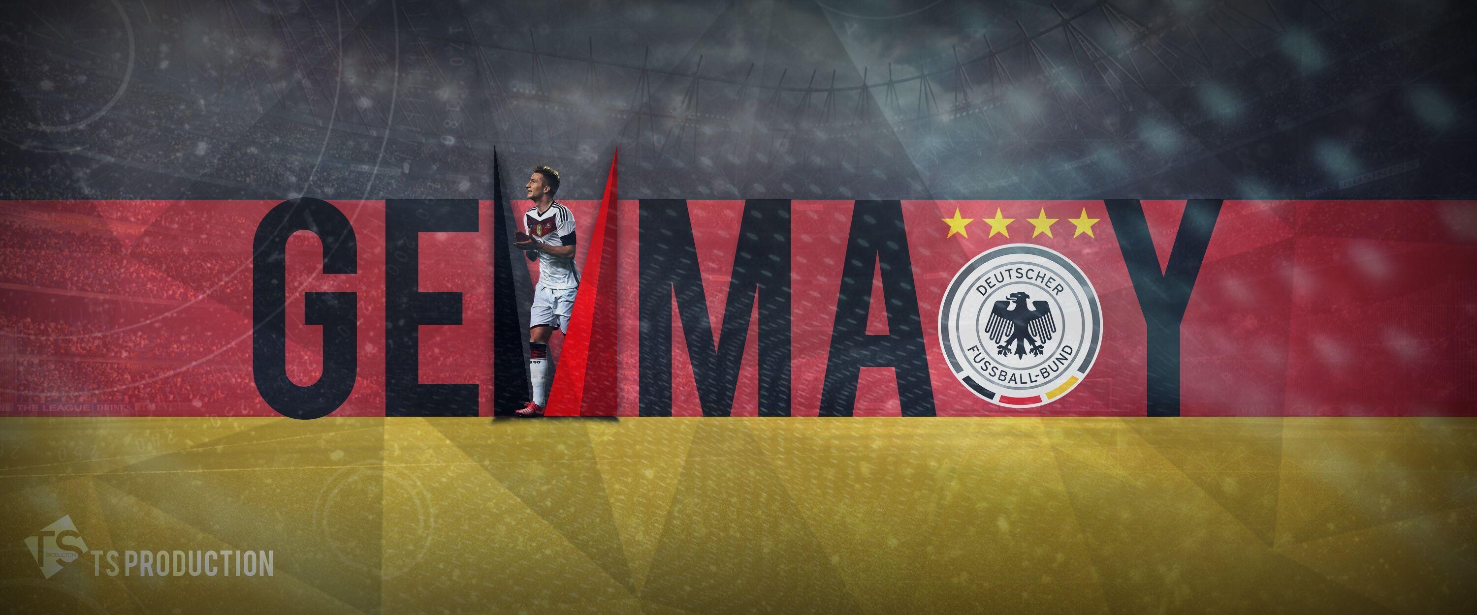 Marco Reus, Germany National Football Team Wallpaper, 3000x1250 Dual Screen Desktop