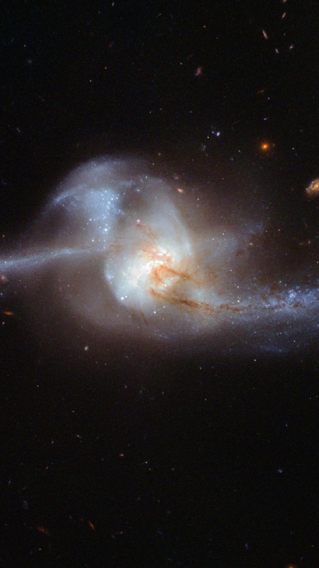 NGC 3324, Hubble Wallpaper, 1080x1920 Full HD Phone