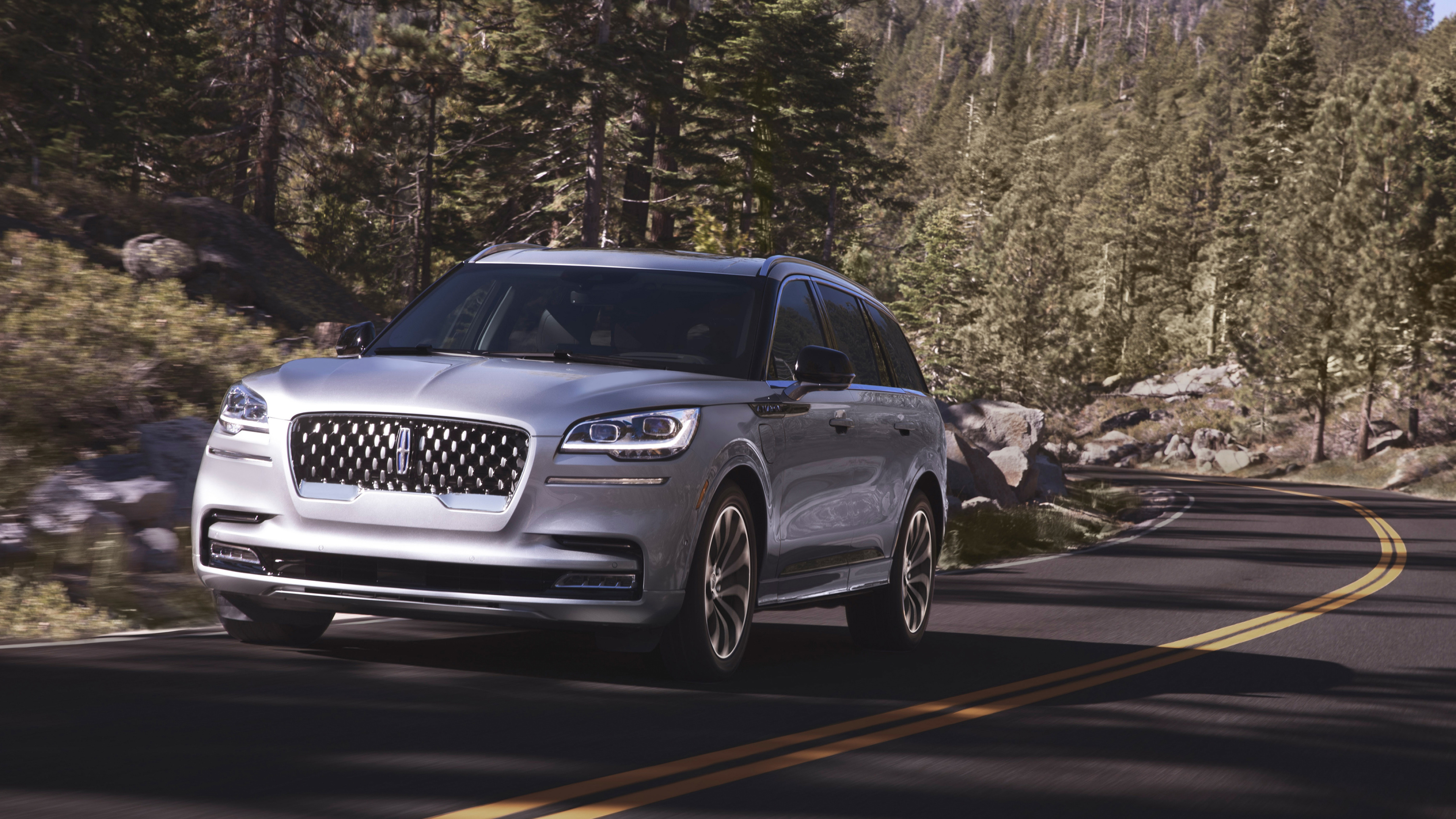 Lincoln Aviator, Cars desktop wallpapers, Grand touring 2019, 3840x2160 4K Desktop