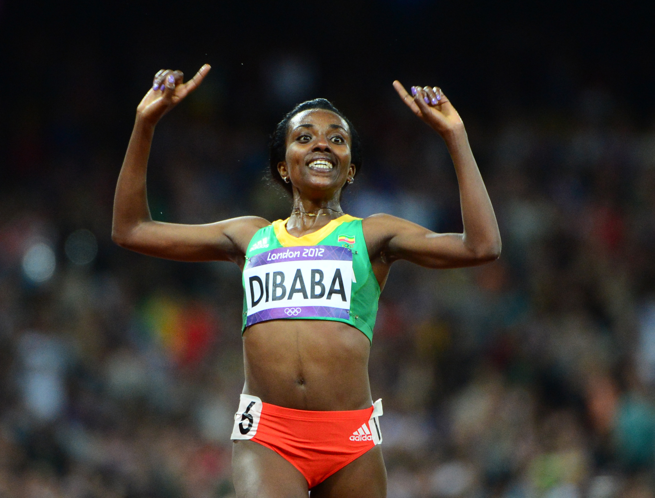 Tirunesh Dibaba, Gold medalist, Losing, 2260x1720 HD Desktop