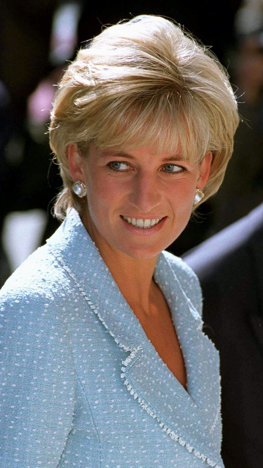 Princess Diana, Blue fashion, Style icon, Lady Diana, 1080x1920 Full HD Phone