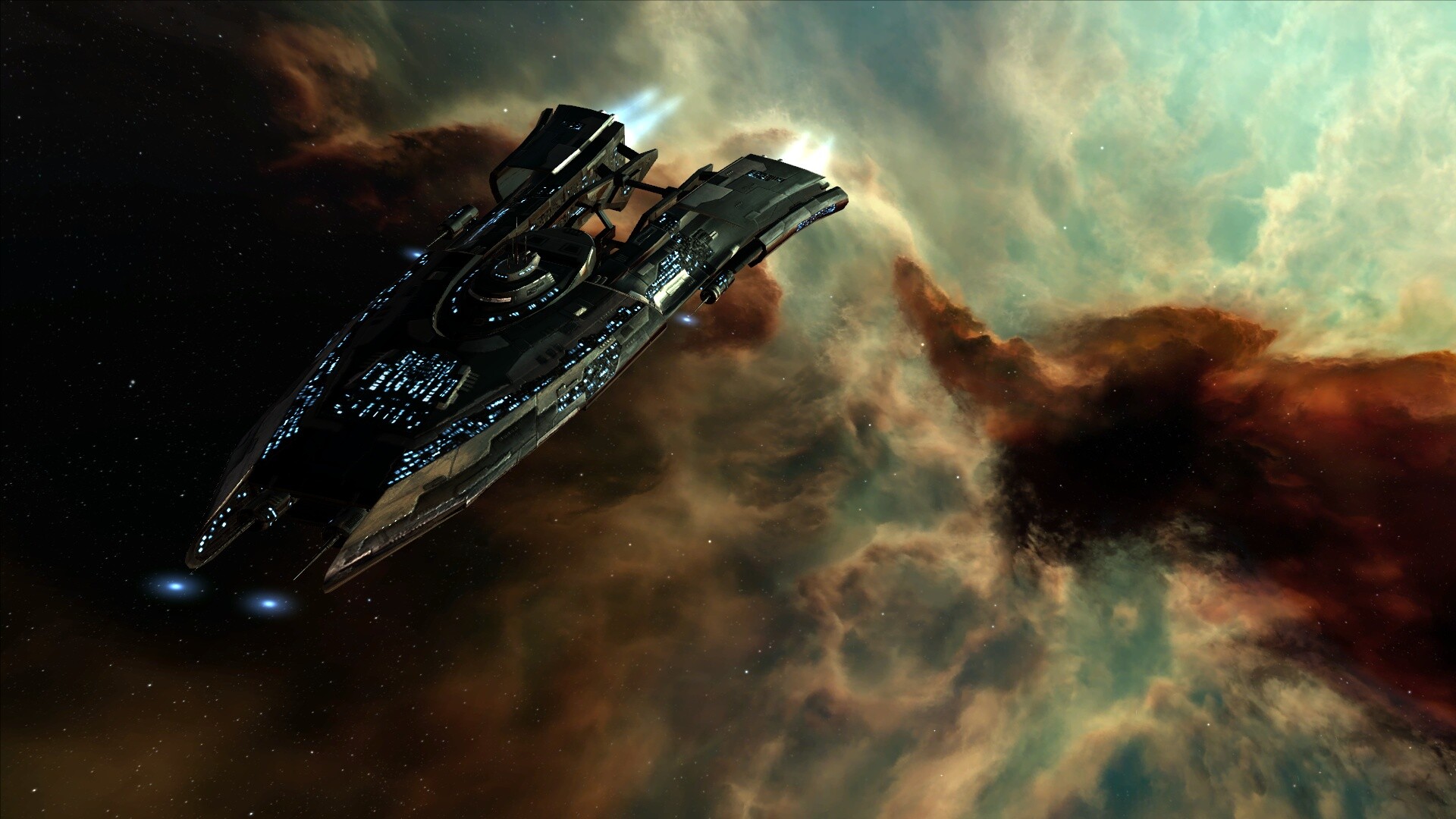 Spaceship, Sci-fi, HD wallpaper, 1920x1080 Full HD Desktop