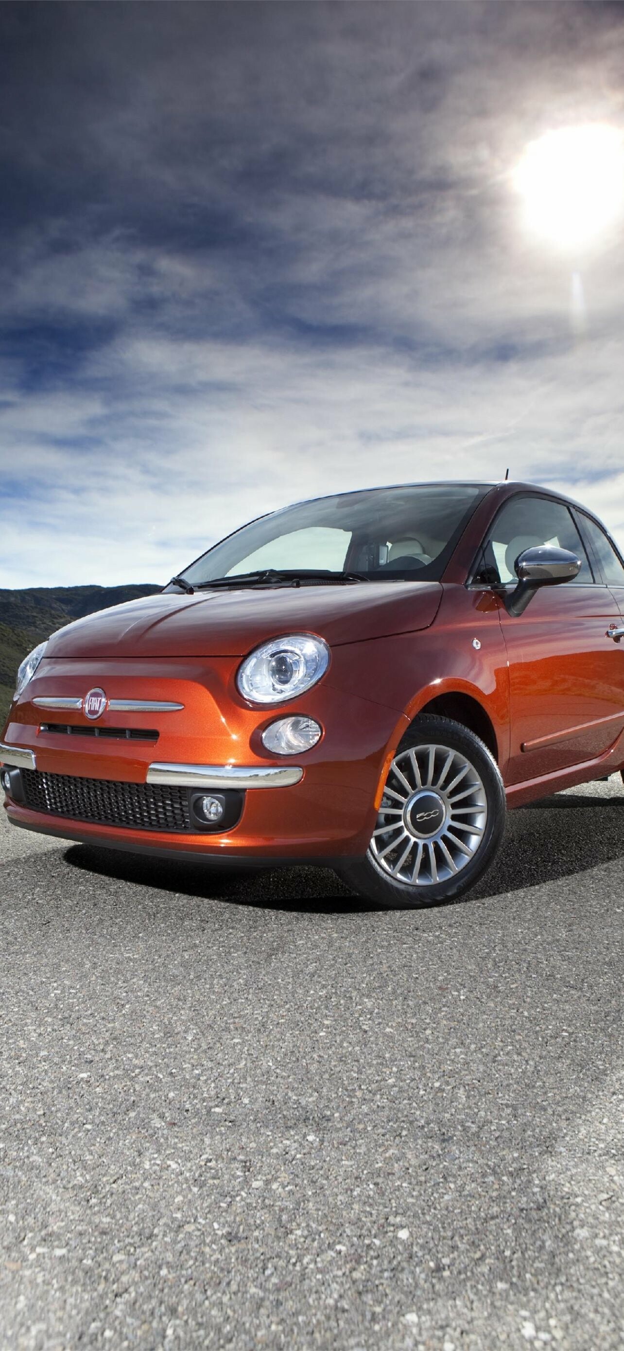 Free Fiat wallpapers, High-quality iPhone backgrounds, Express your style, Automotive passion, 1290x2780 HD Phone