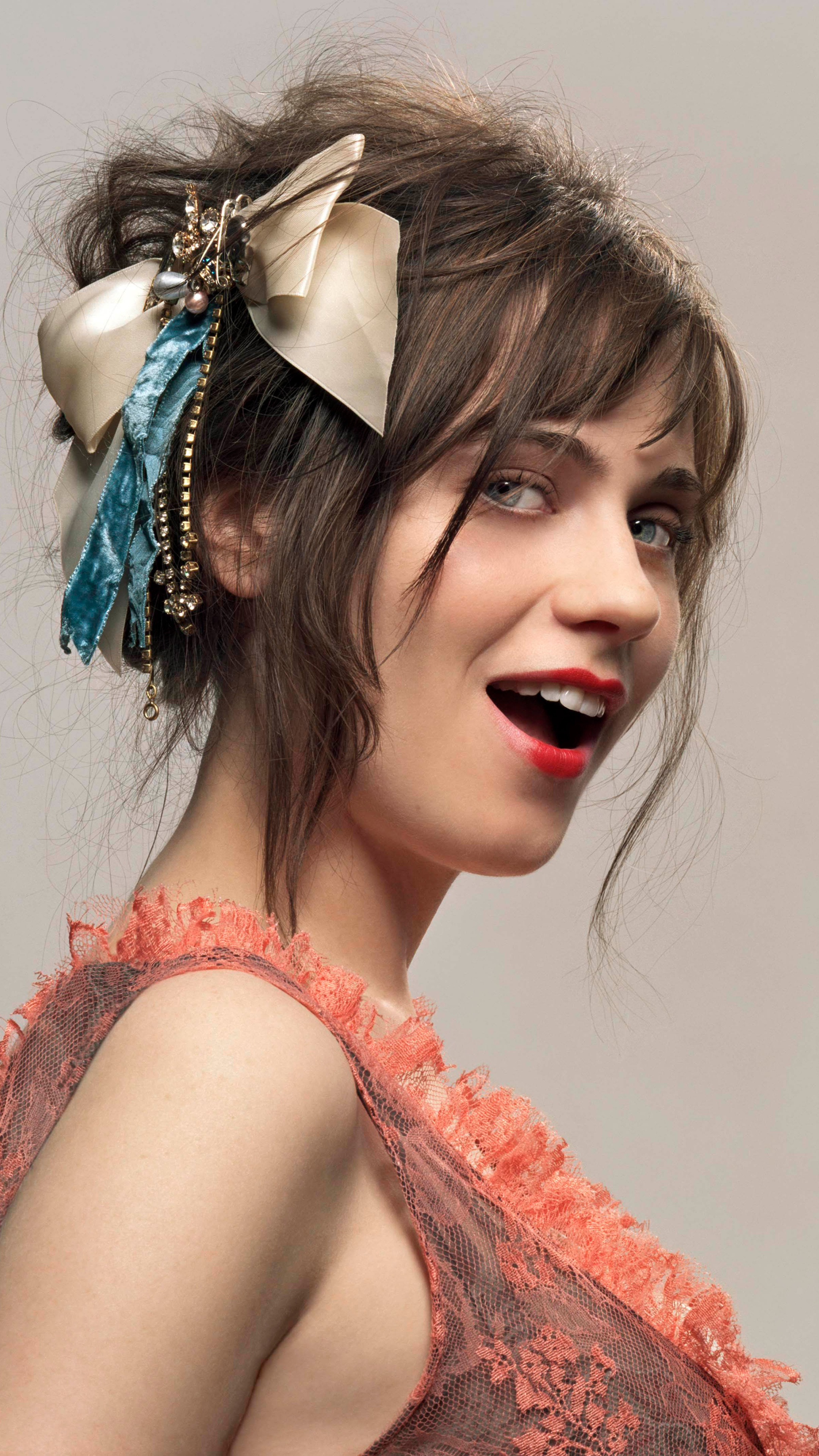 Zooey Deschanel, Sony Xperia, HD, Celebrity, 2160x3840 4K Phone