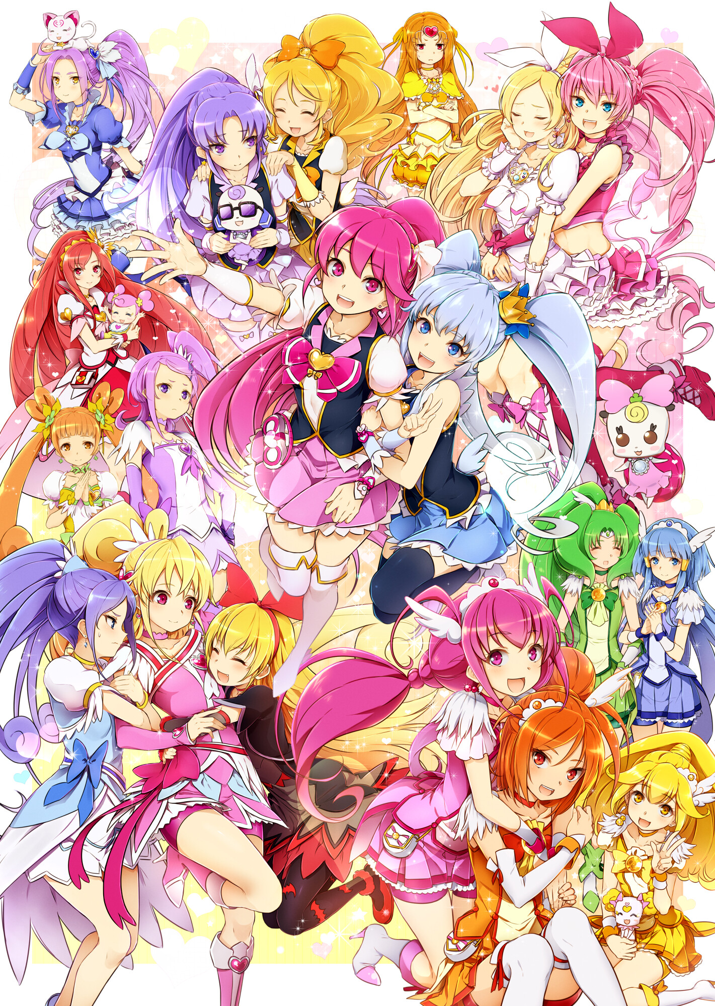 Glitter Force, Kise Yayoi, Mobile wallpaper, Zerochan anime, 1430x2000 HD Phone