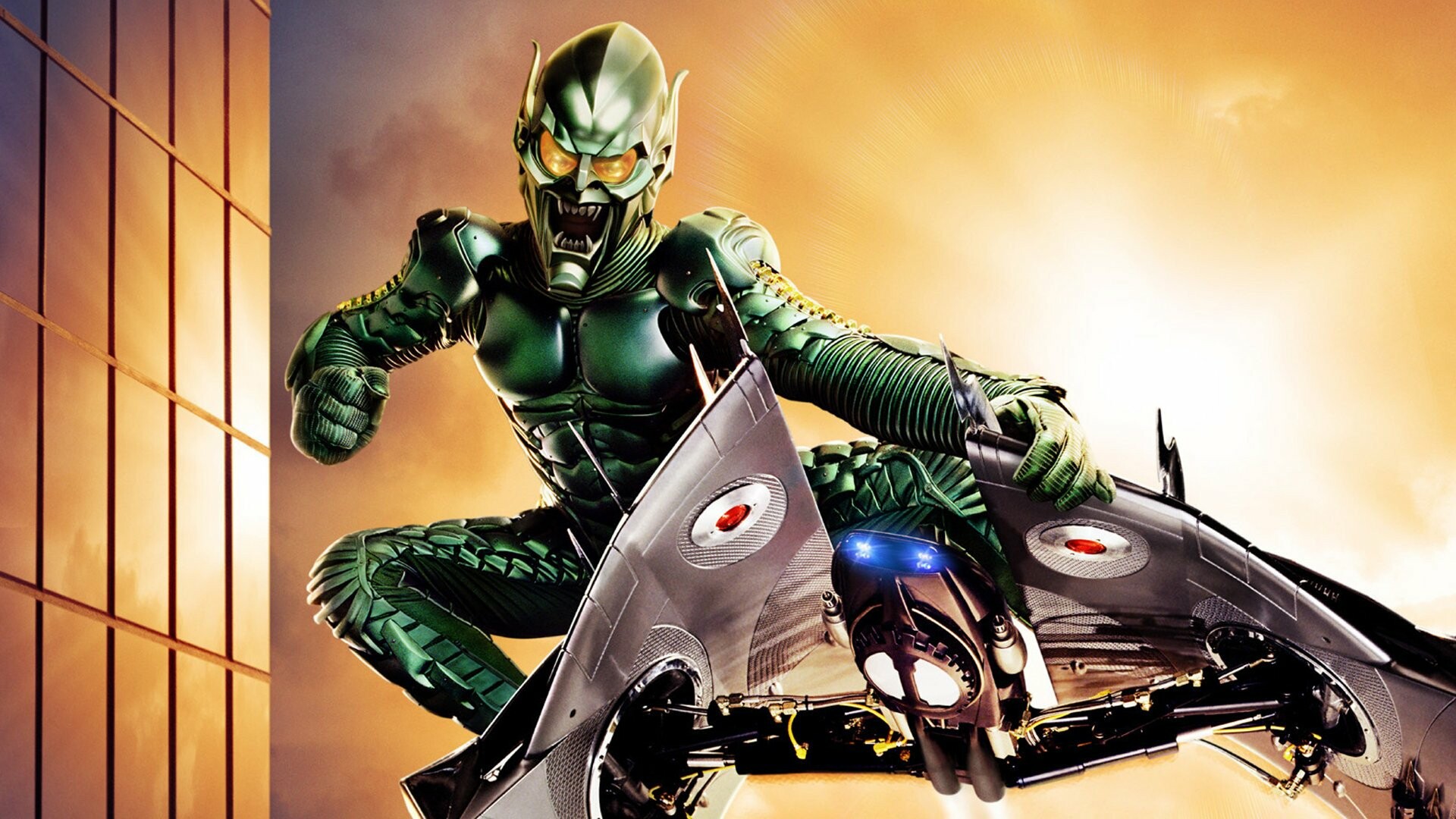 Green Goblin, High-definition wallpapers, Epic backgrounds, Villainous masterpiece, 1920x1080 Full HD Desktop