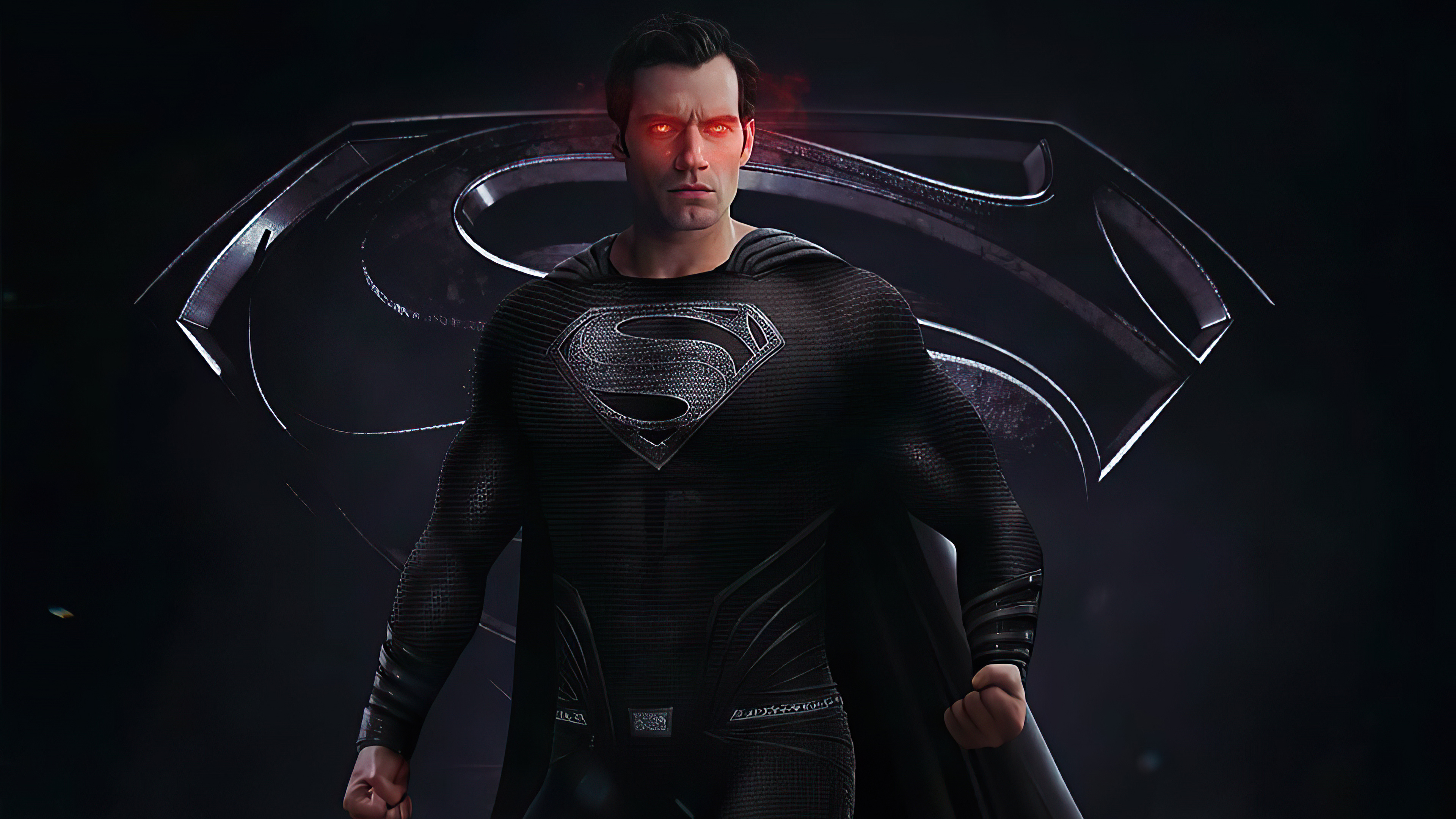 Black Superman Suit, Superman Wallpaper, 3840x2160 4K Desktop