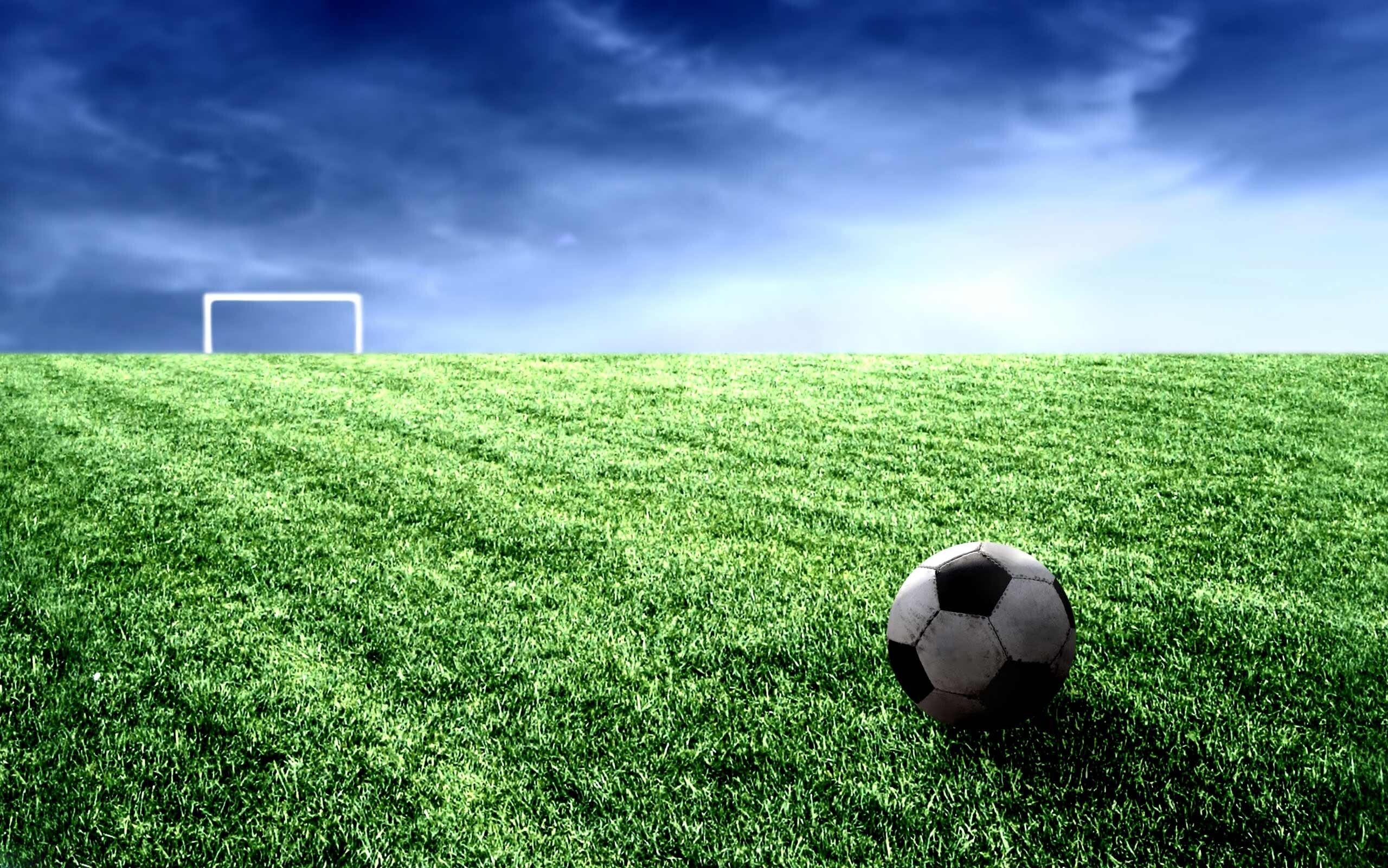 Soccer poster background, Clip art library, Creative soccer artwork, Sports visual, 2560x1600 HD Desktop