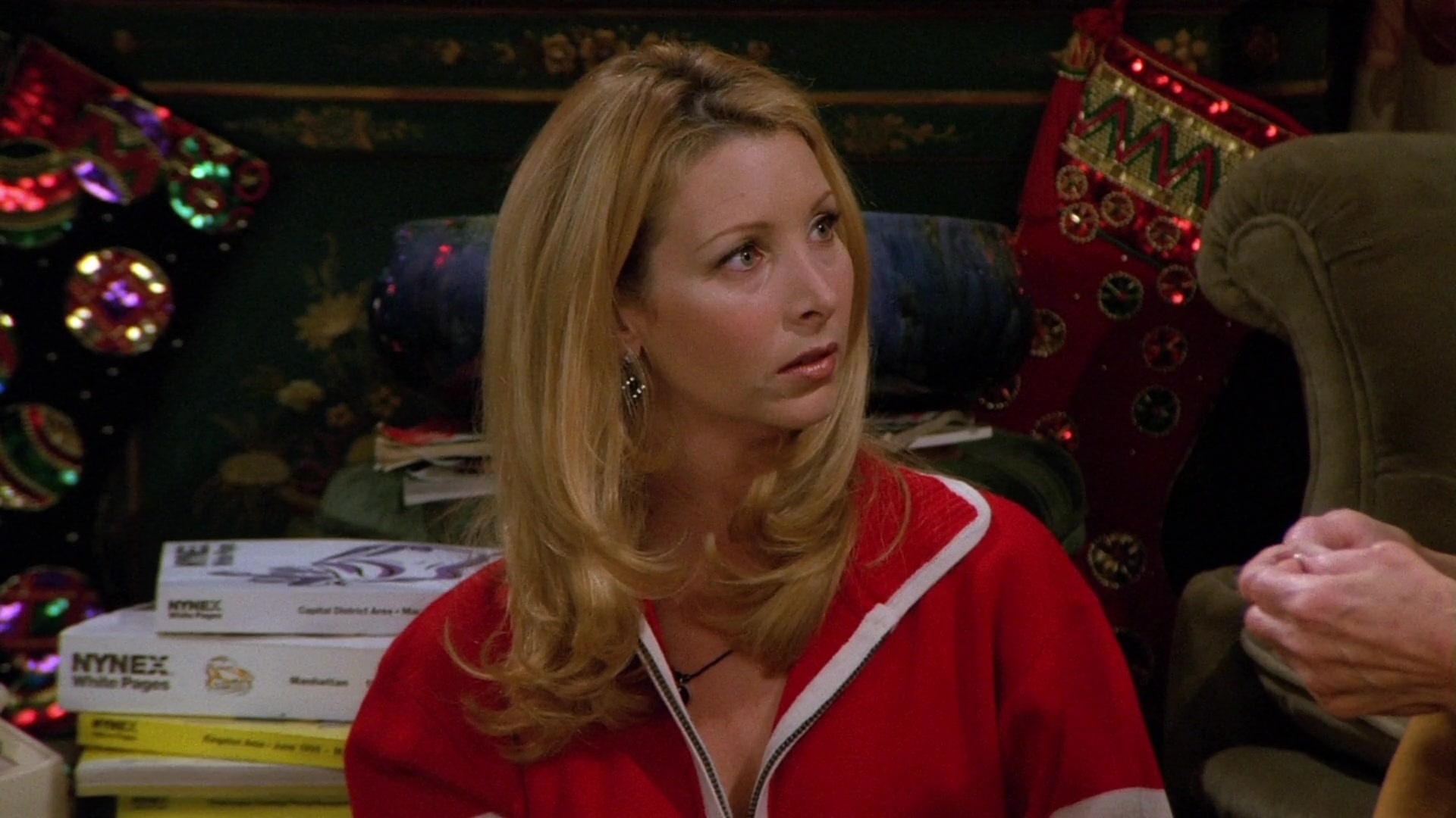 Phoebe Buffay, TV Shows, Nynex white, Yellow pages, 1920x1080 Full HD Desktop