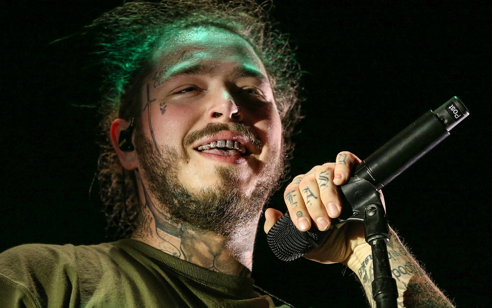 Post Malone, Desktop wallpapers, Artistic backgrounds, High-quality, 1920x1200 HD Desktop