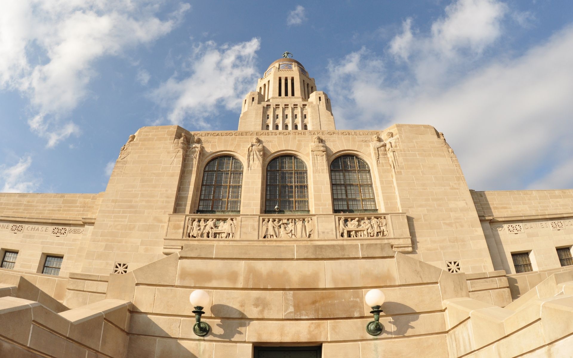 Nebraska state capitol, phone desktop wallpapers, pictures, photos, 1920x1200 HD Desktop